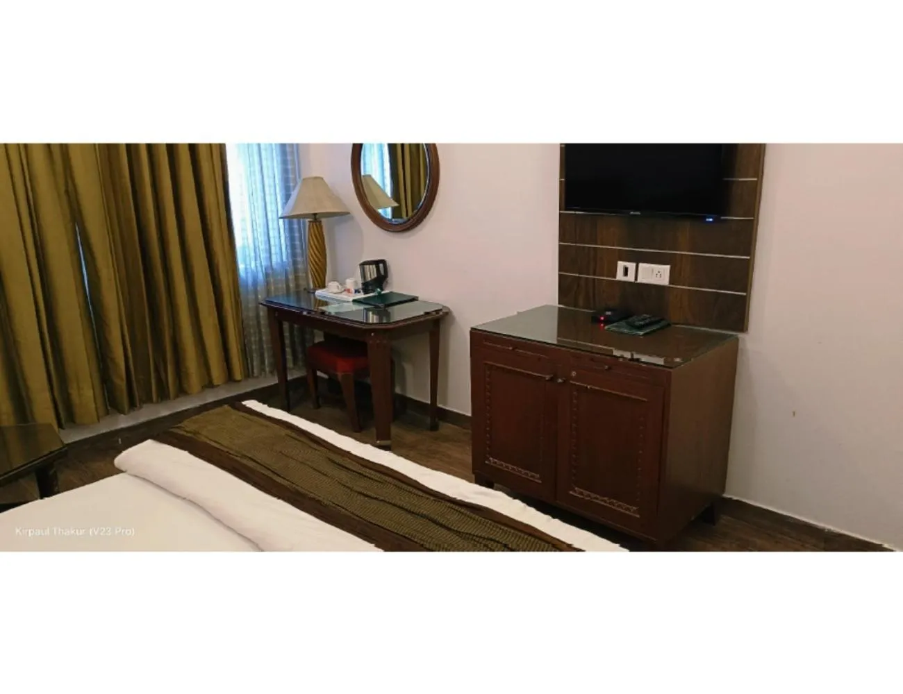 Bed in Jai Maa Inn Hotel, Katra