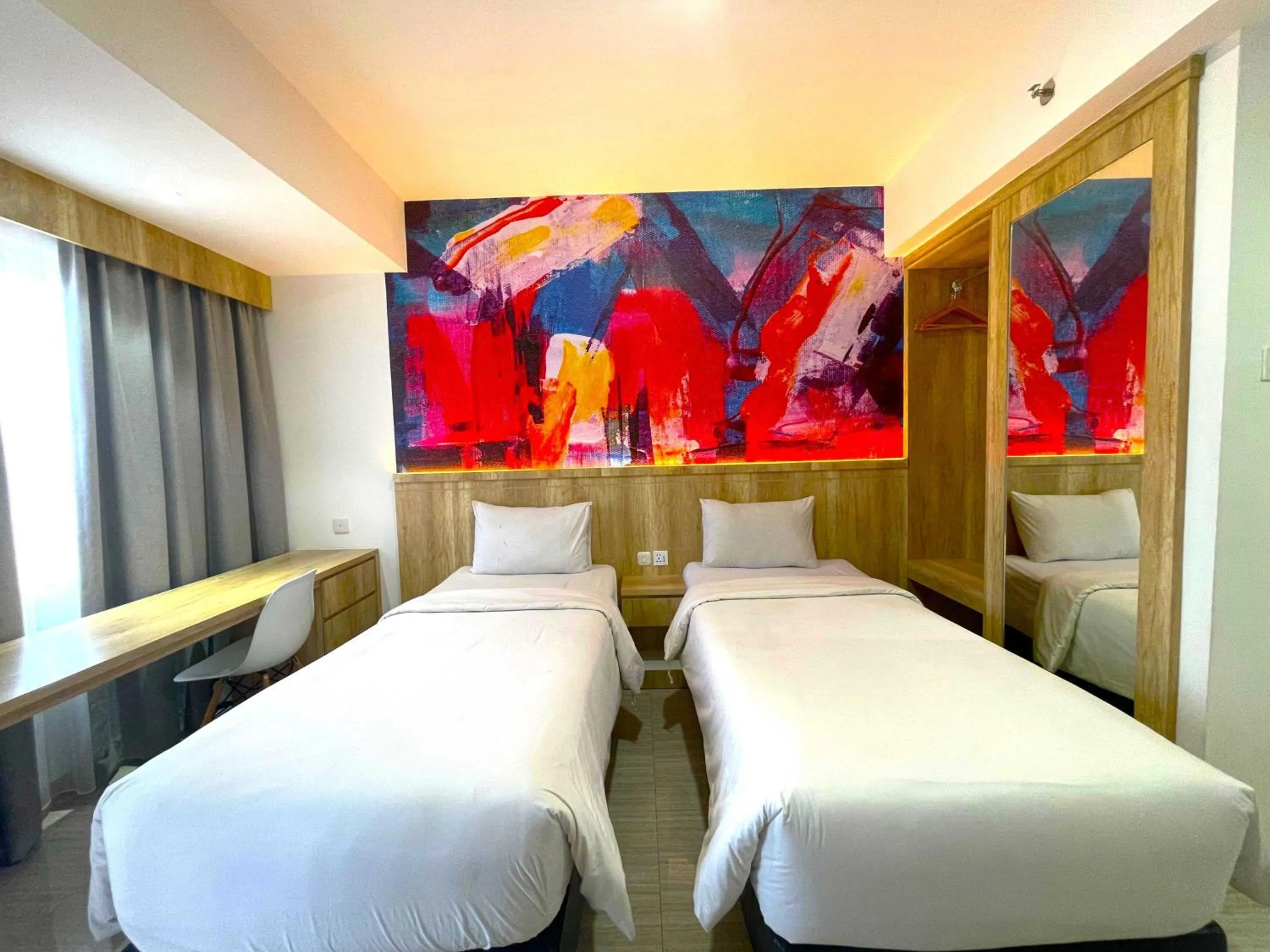 Bedroom, Bed in Praya Room