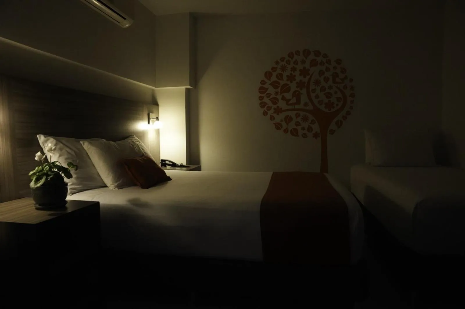 Bed in Hotel MH Pereira