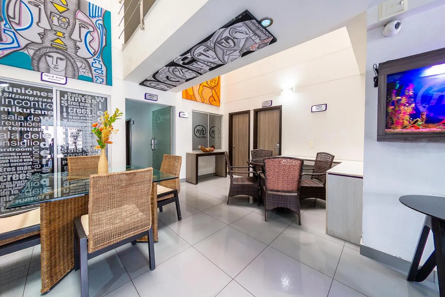 Living room in Hotel MH Pereira