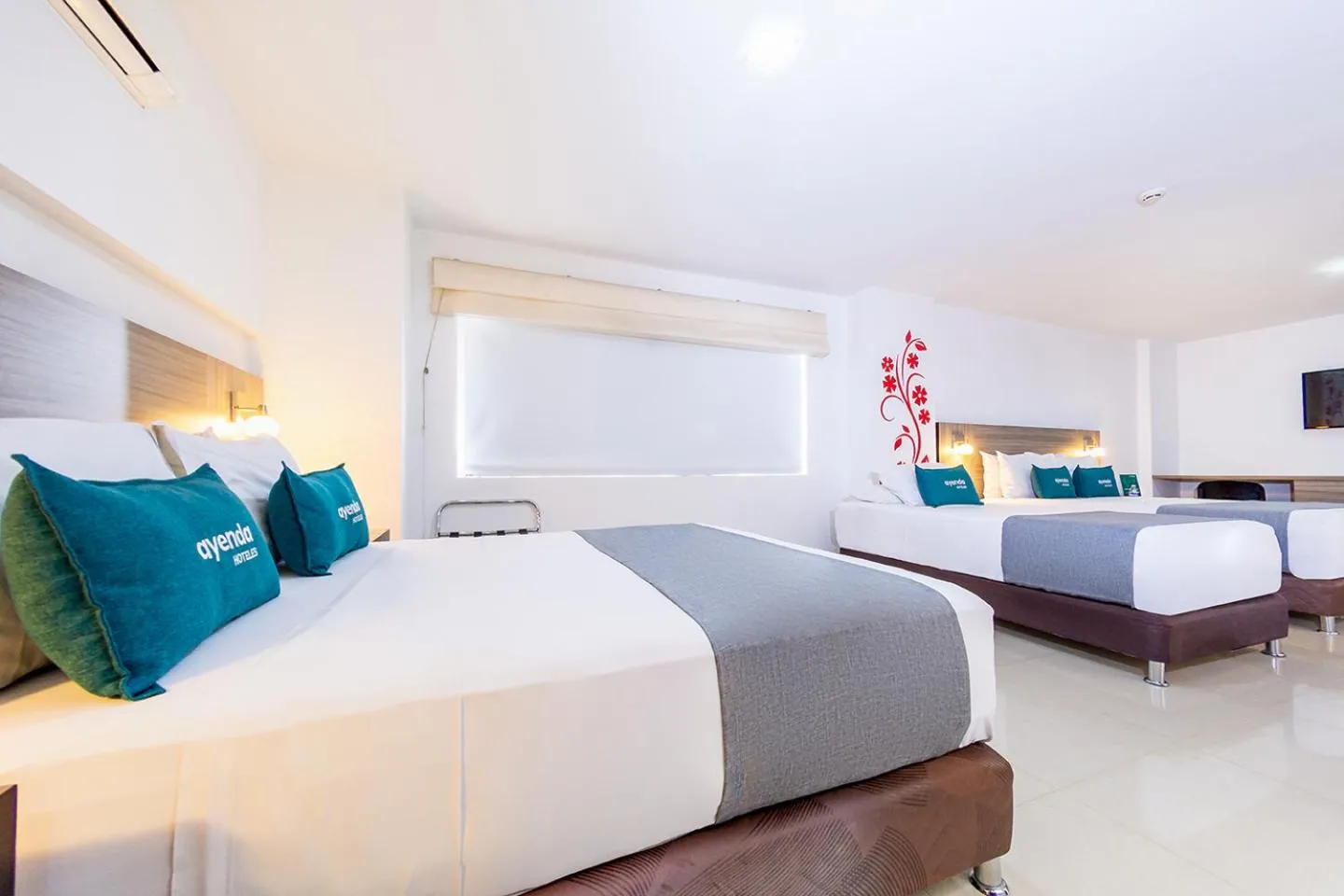 Bed in Hotel MH Pereira