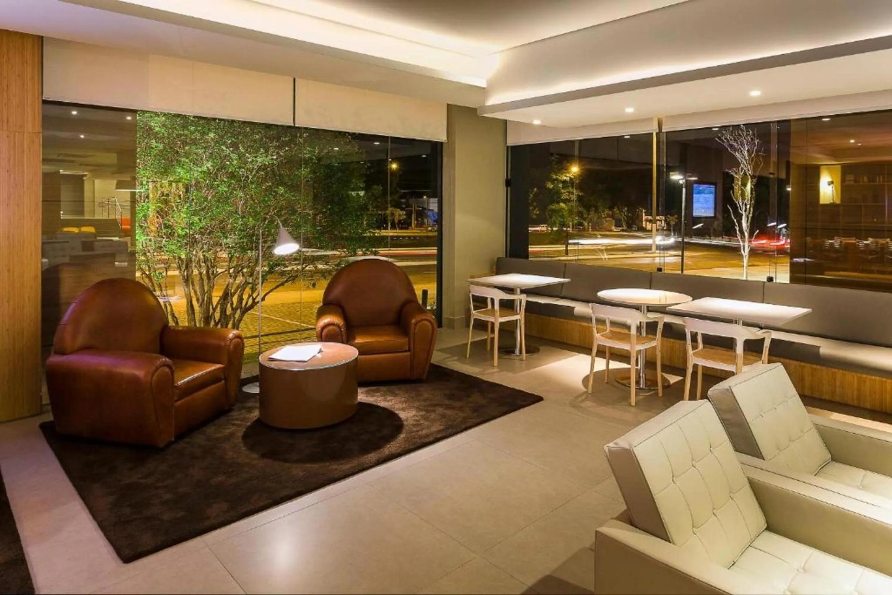 Lobby or reception in DMax Hotel