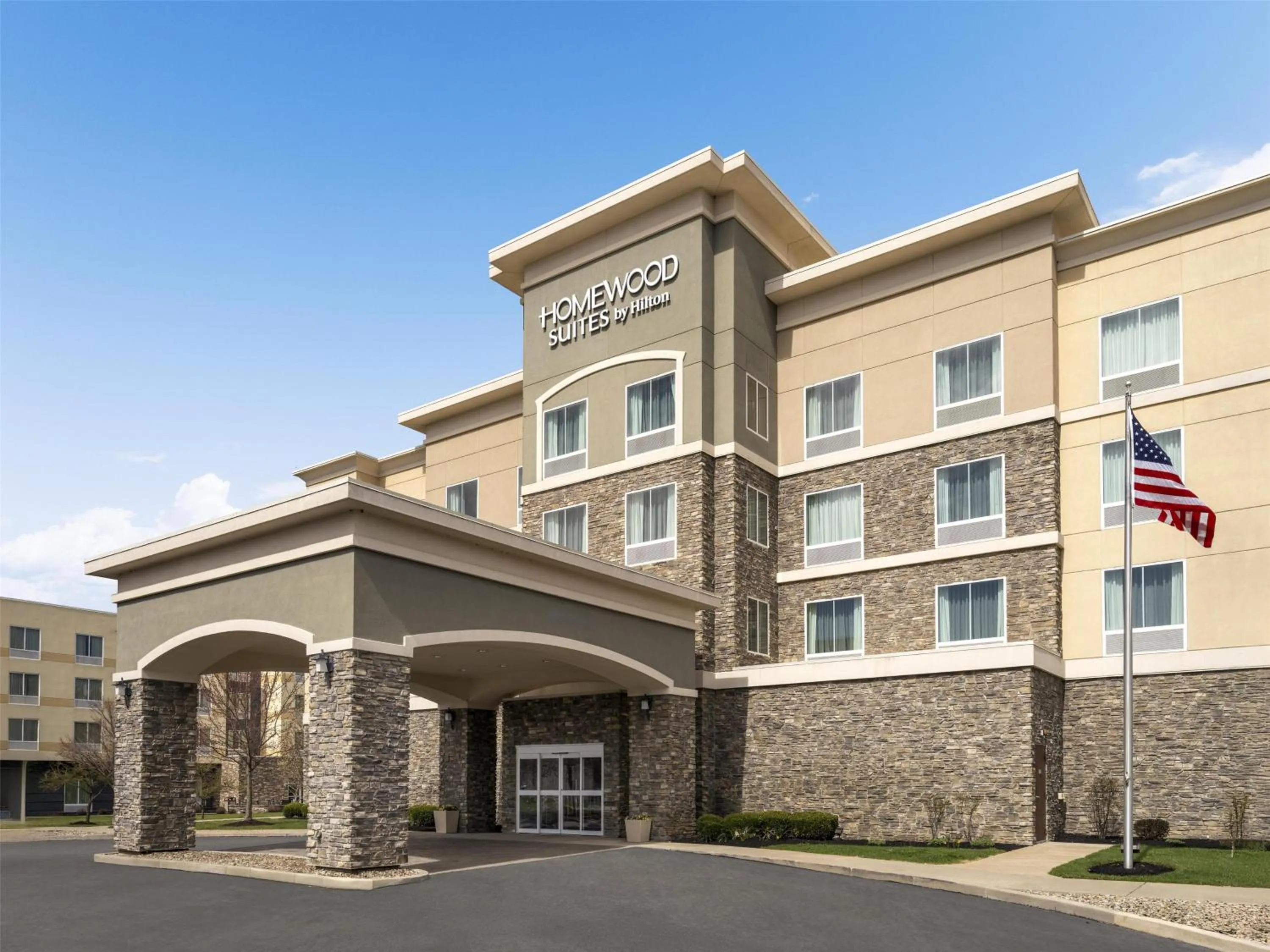 Property building in Homewood Suites by Hilton Akron/Fairlawn