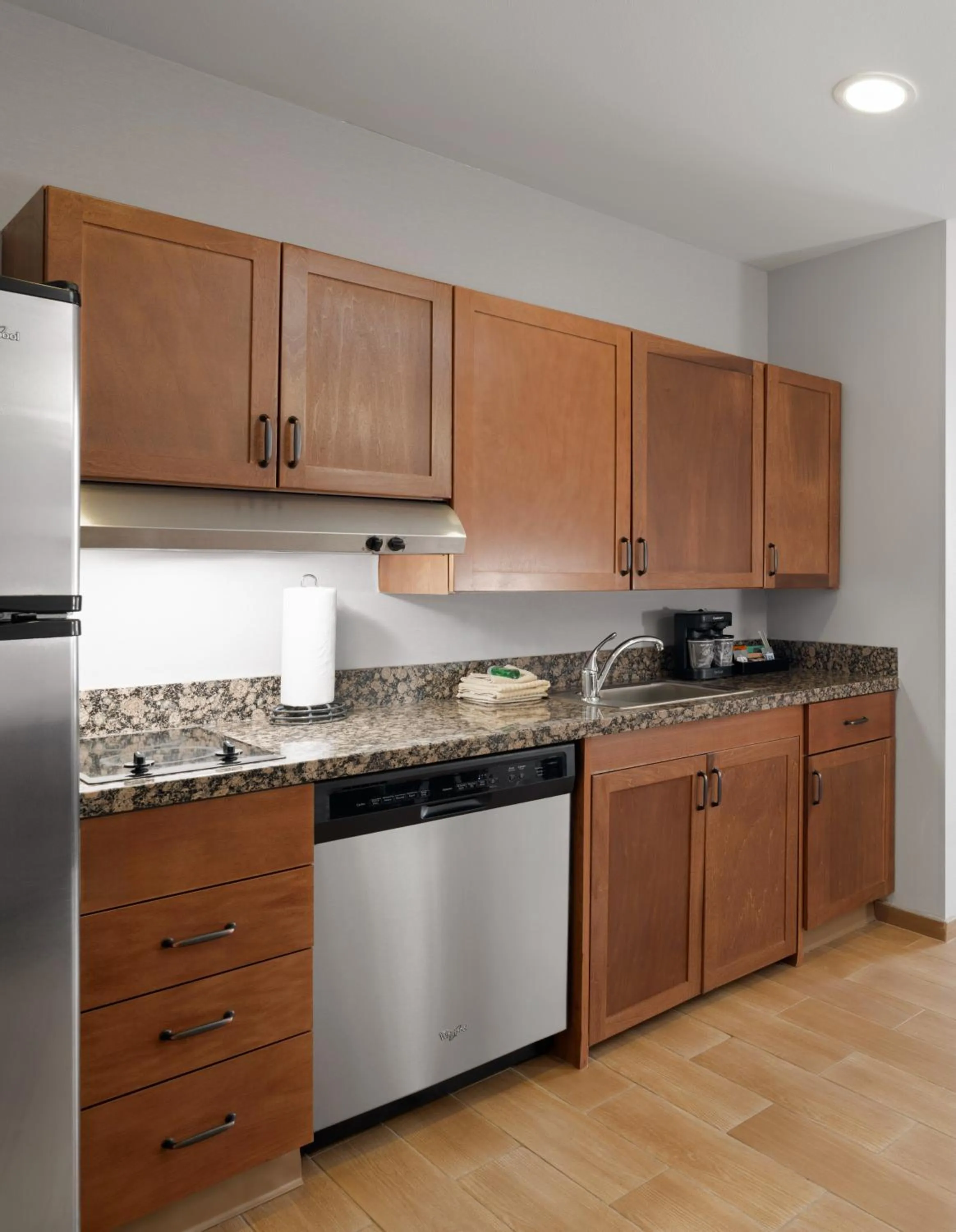 kitchen in Homewood Suites by Hilton Akron/Fairlawn