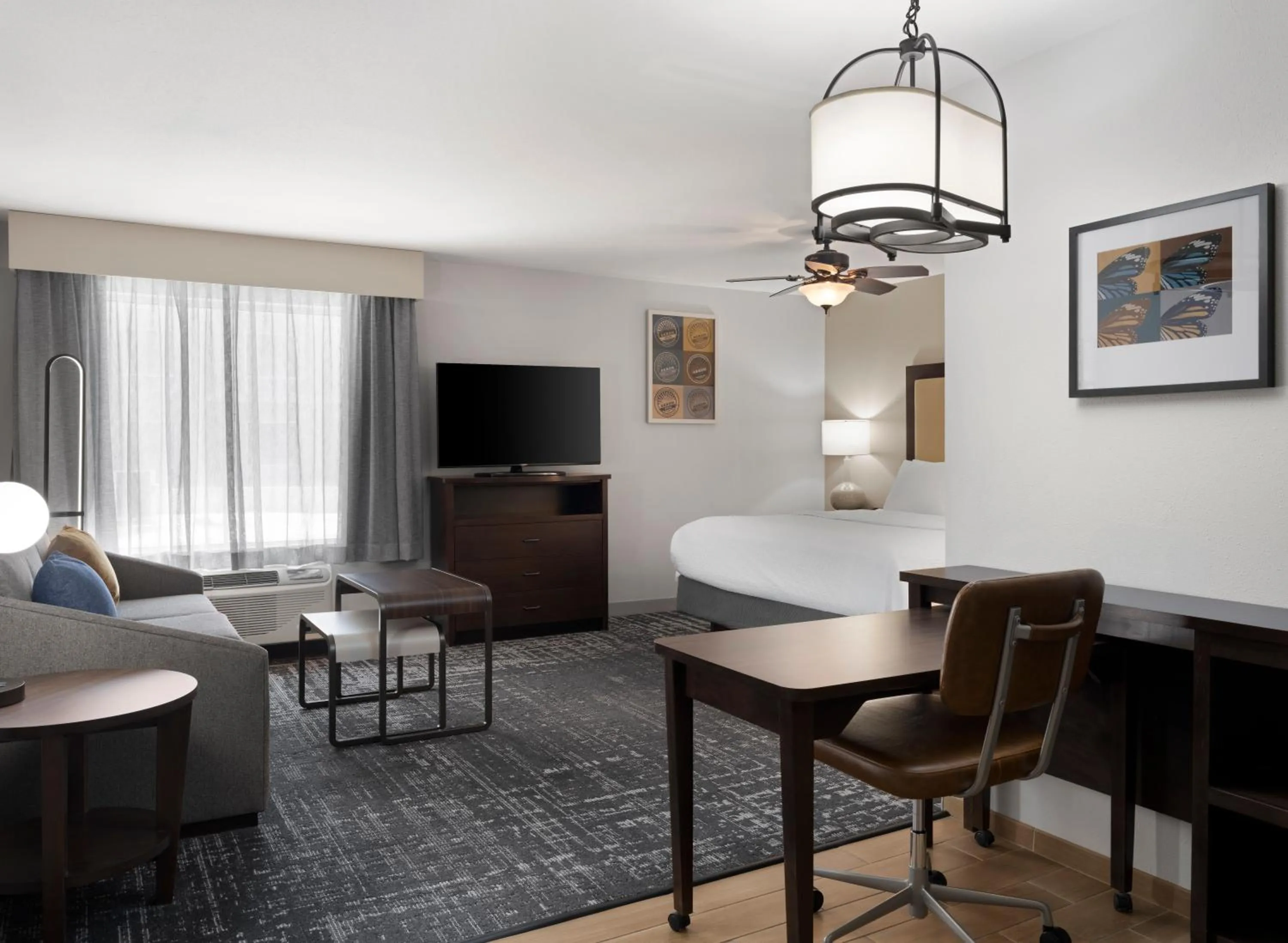 Living room in Homewood Suites by Hilton Akron/Fairlawn