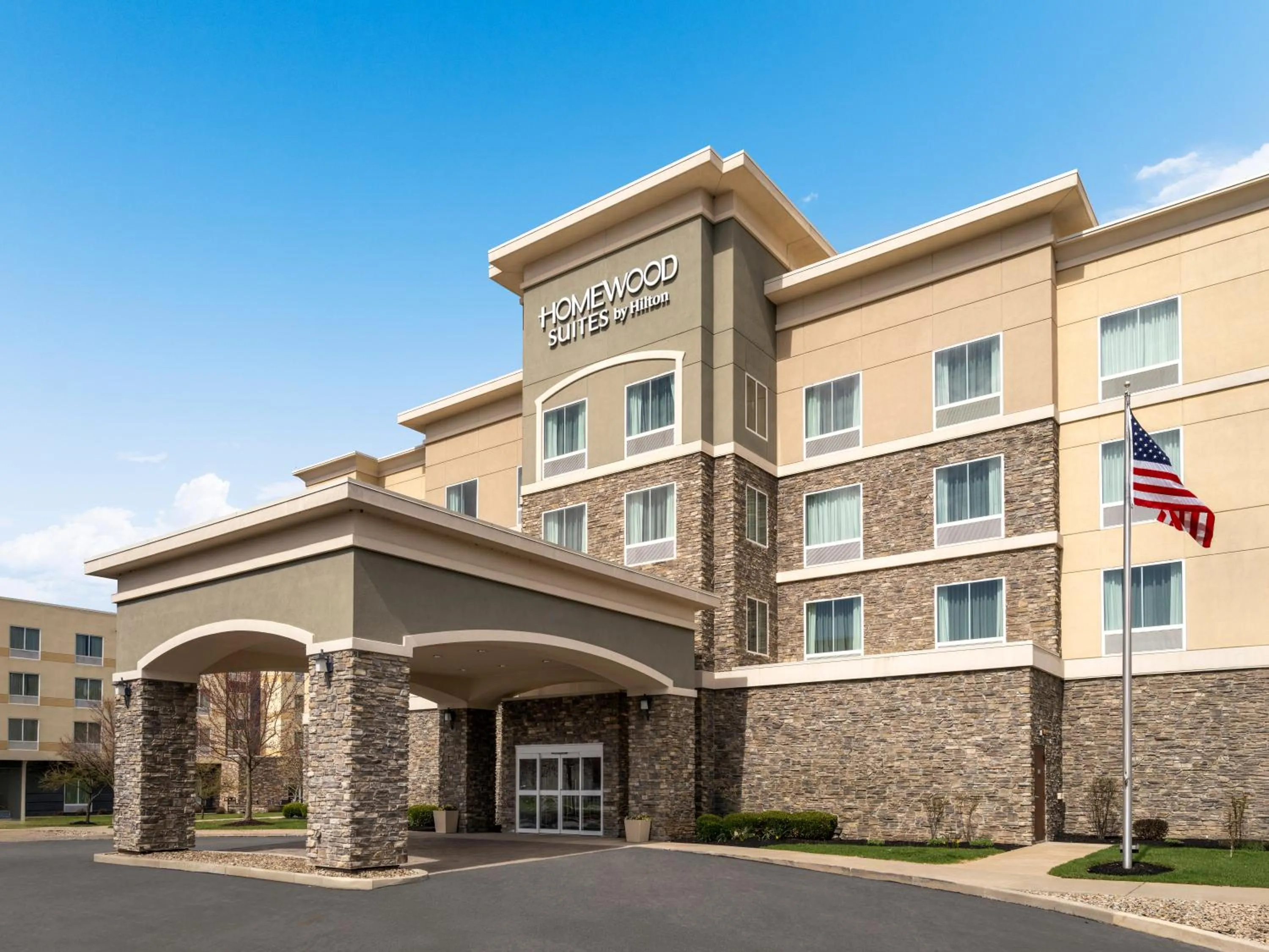 Property building in Homewood Suites by Hilton Akron/Fairlawn