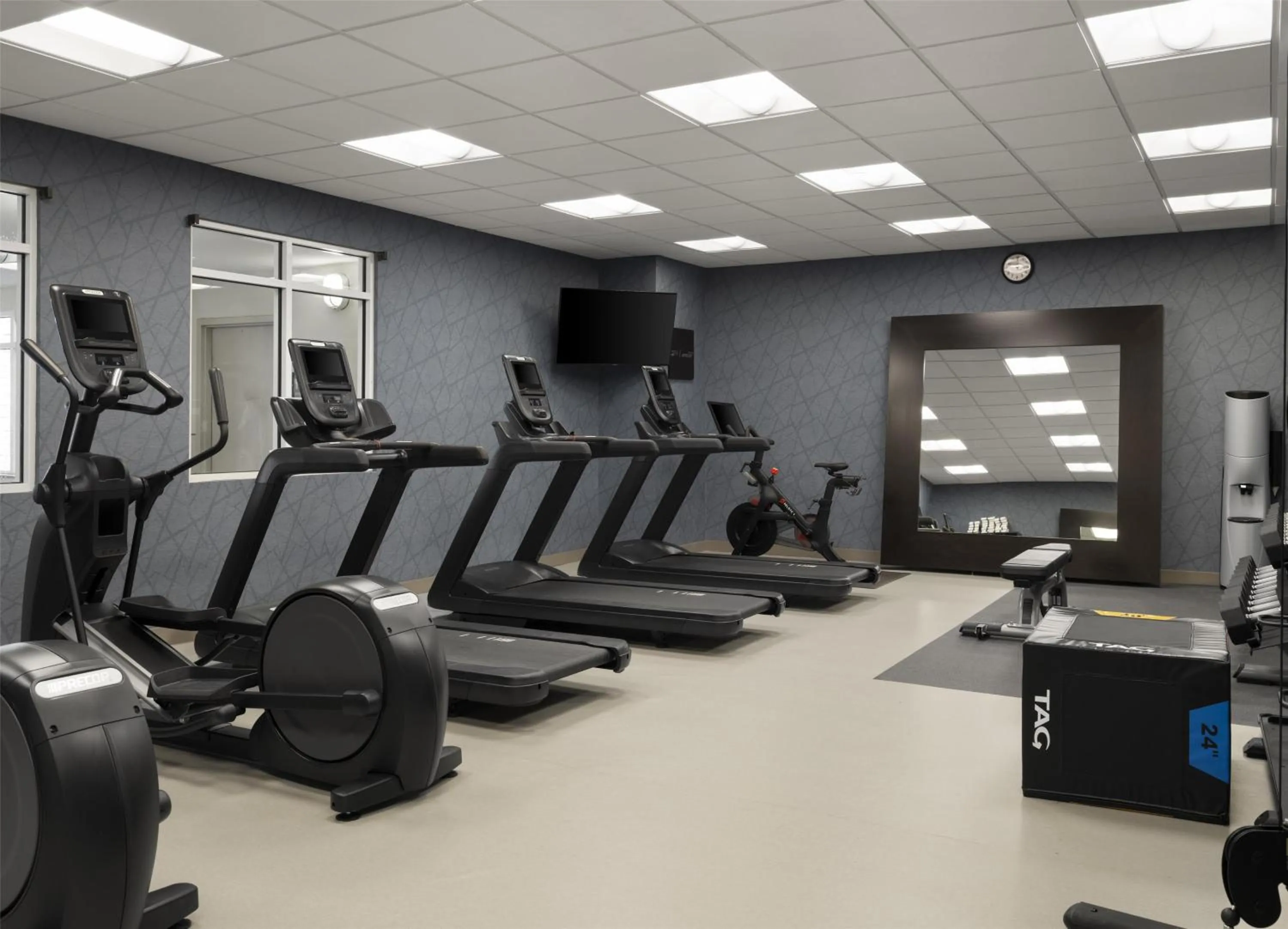 Fitness centre/facilities in Homewood Suites by Hilton Akron/Fairlawn