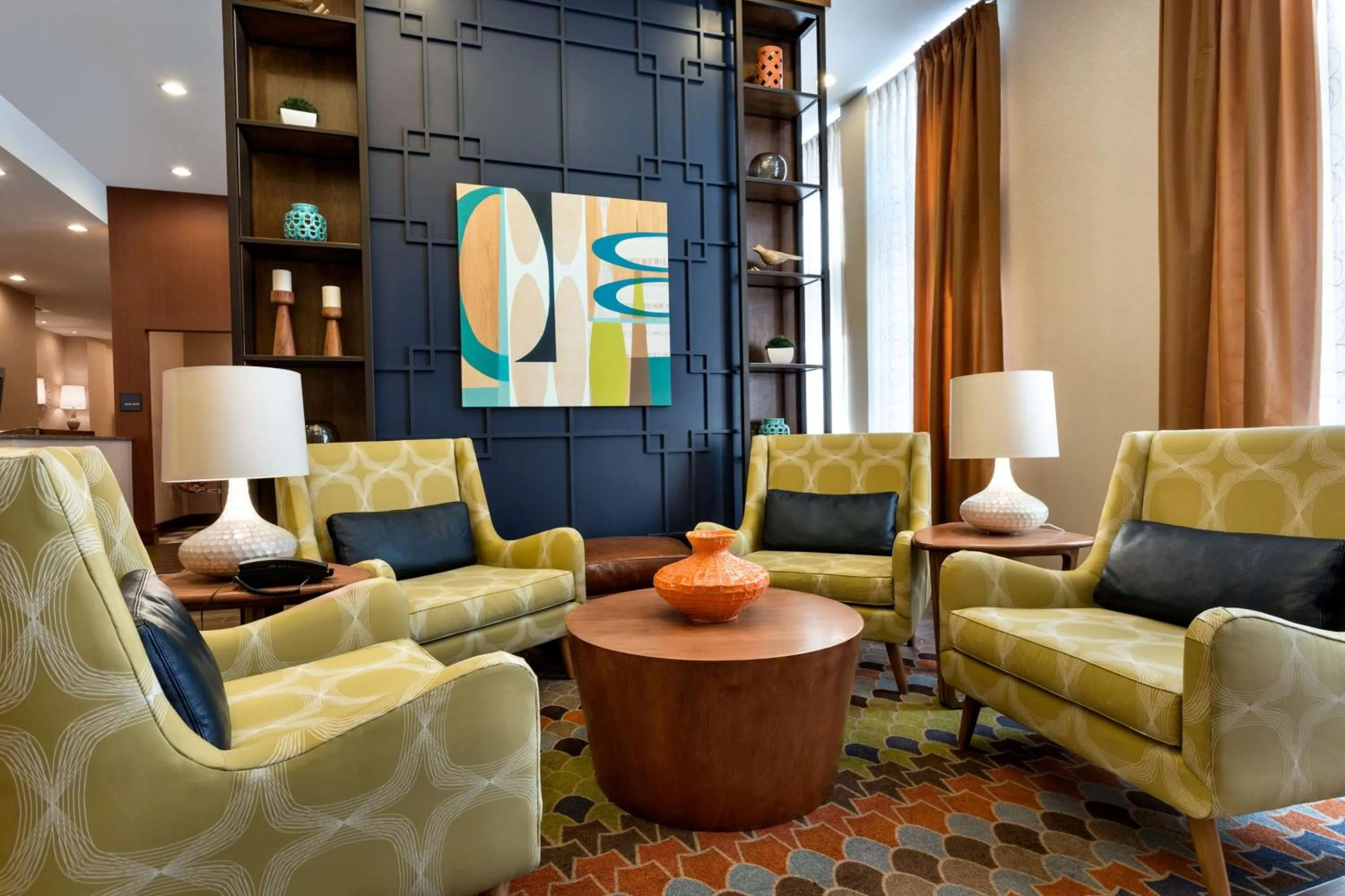 Lobby or reception in Hampton Inn and Suites Clayton/St. Louis-Galleria Area