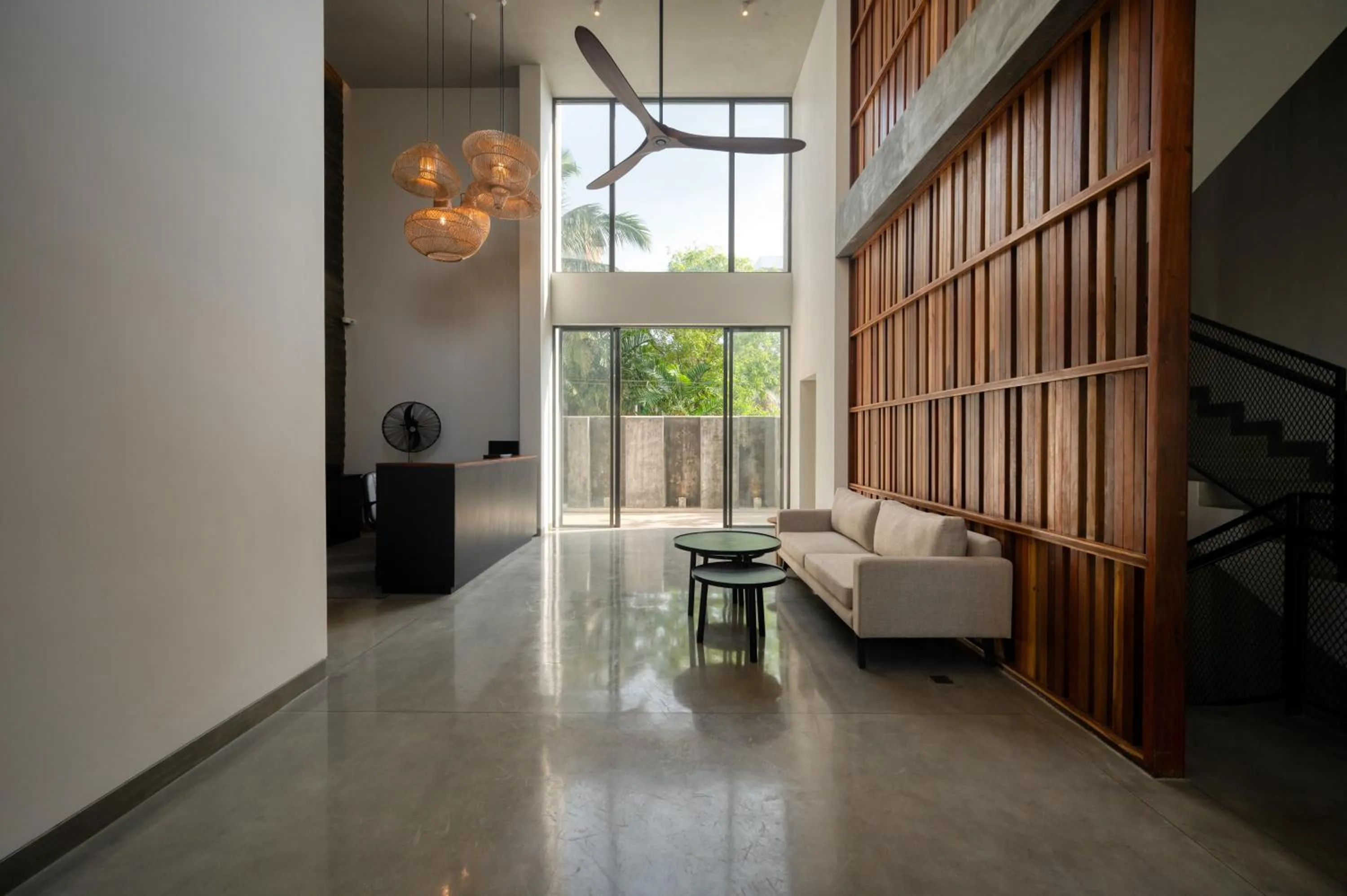 Seating area in Taprobane House