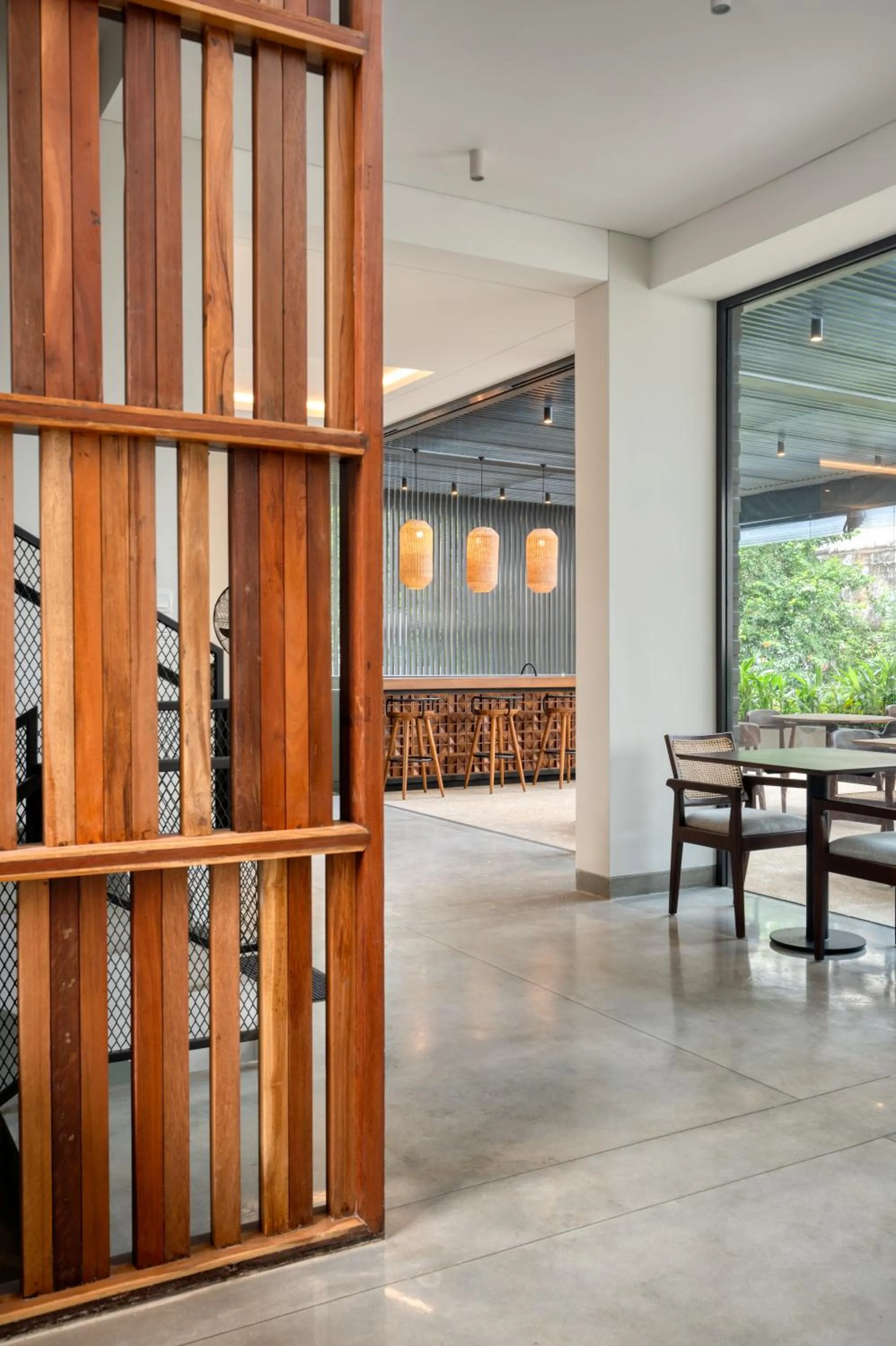 Dining area in Taprobane House