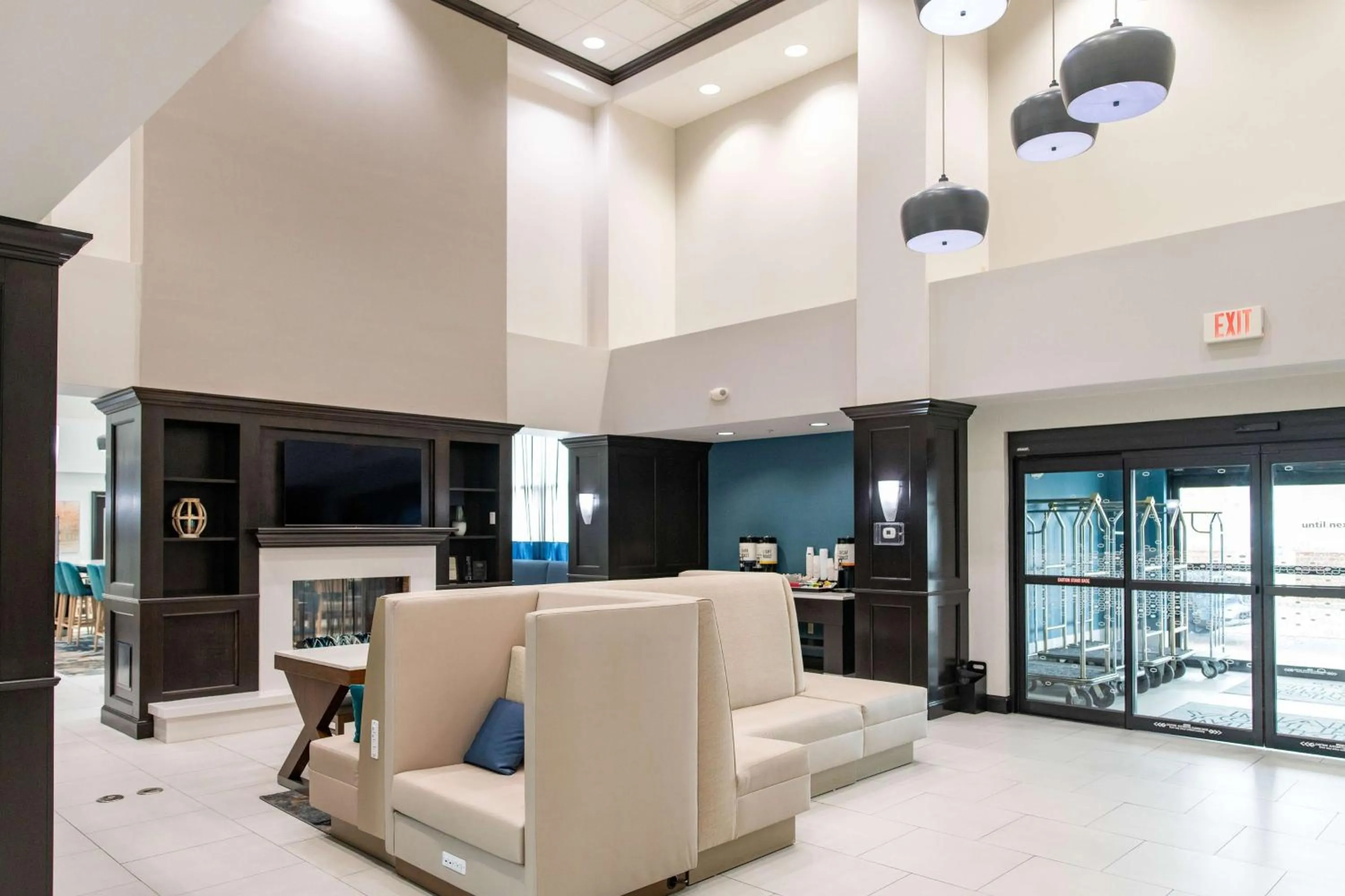 Lobby or reception in Hampton Inn & Suites Effingham