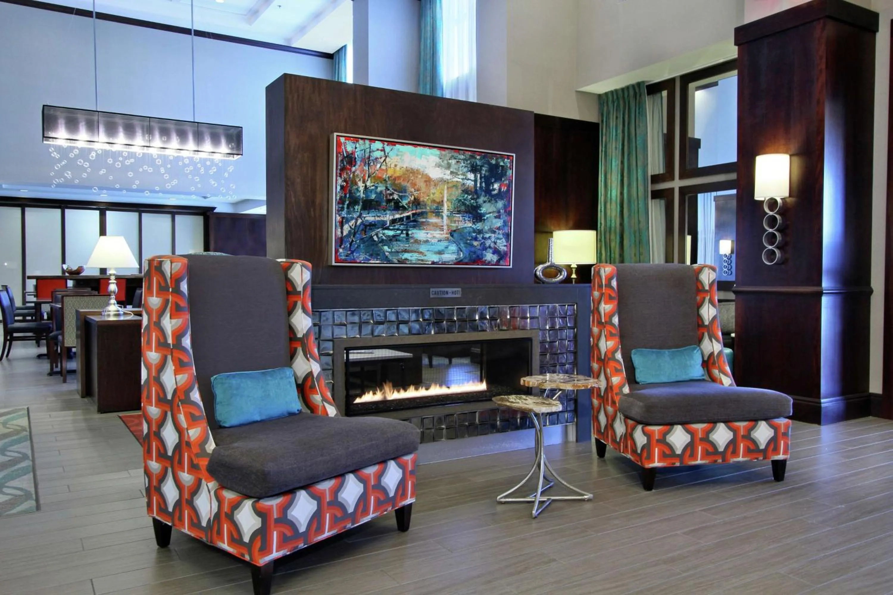 Lobby or reception in Hampton Inn & Suites Columbus/University Area
