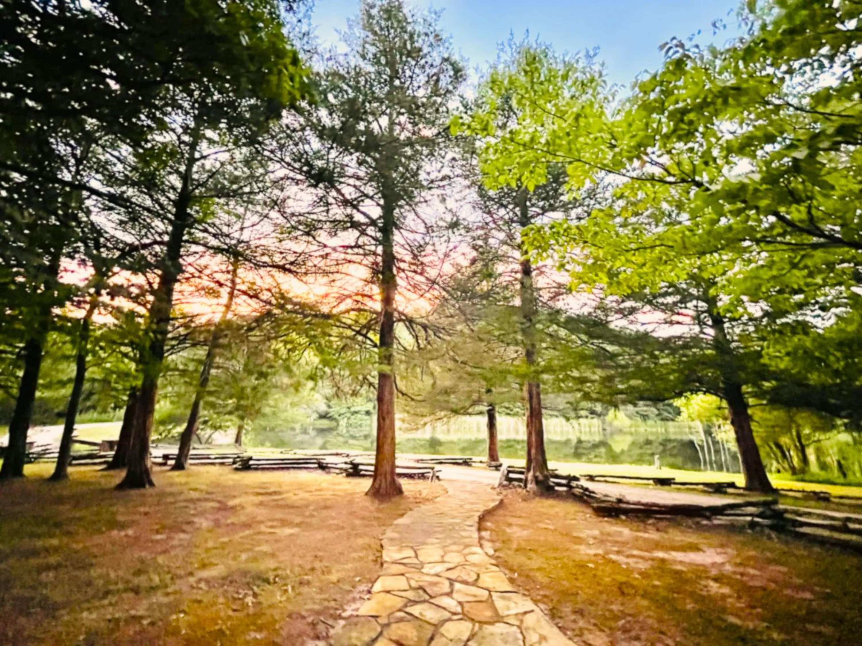 Lake view in Cinnamon Valley