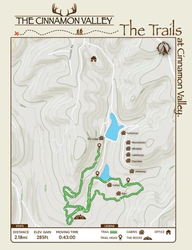 Hiking in Cinnamon Valley