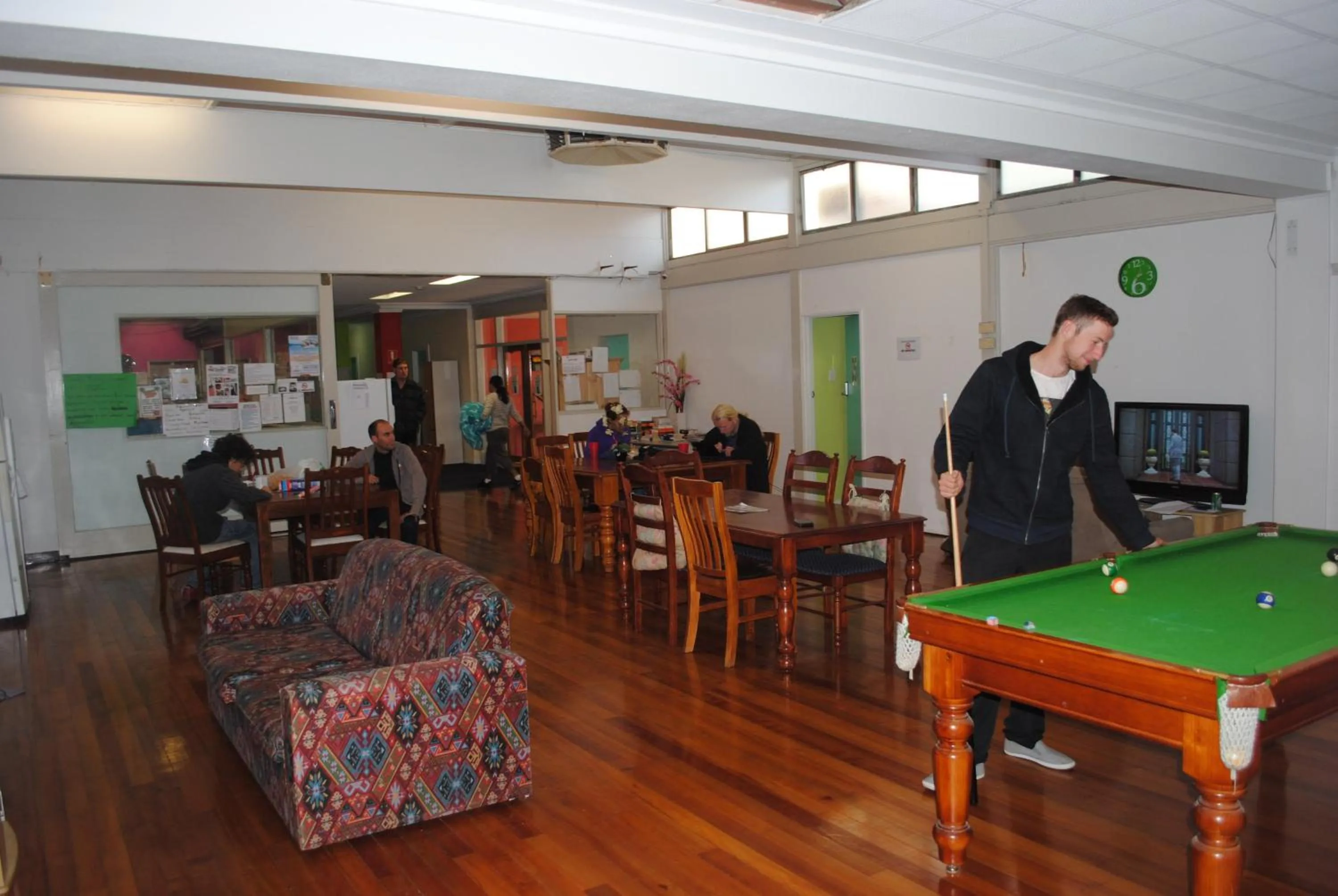 Billiard in Port Adelaide Backpackers