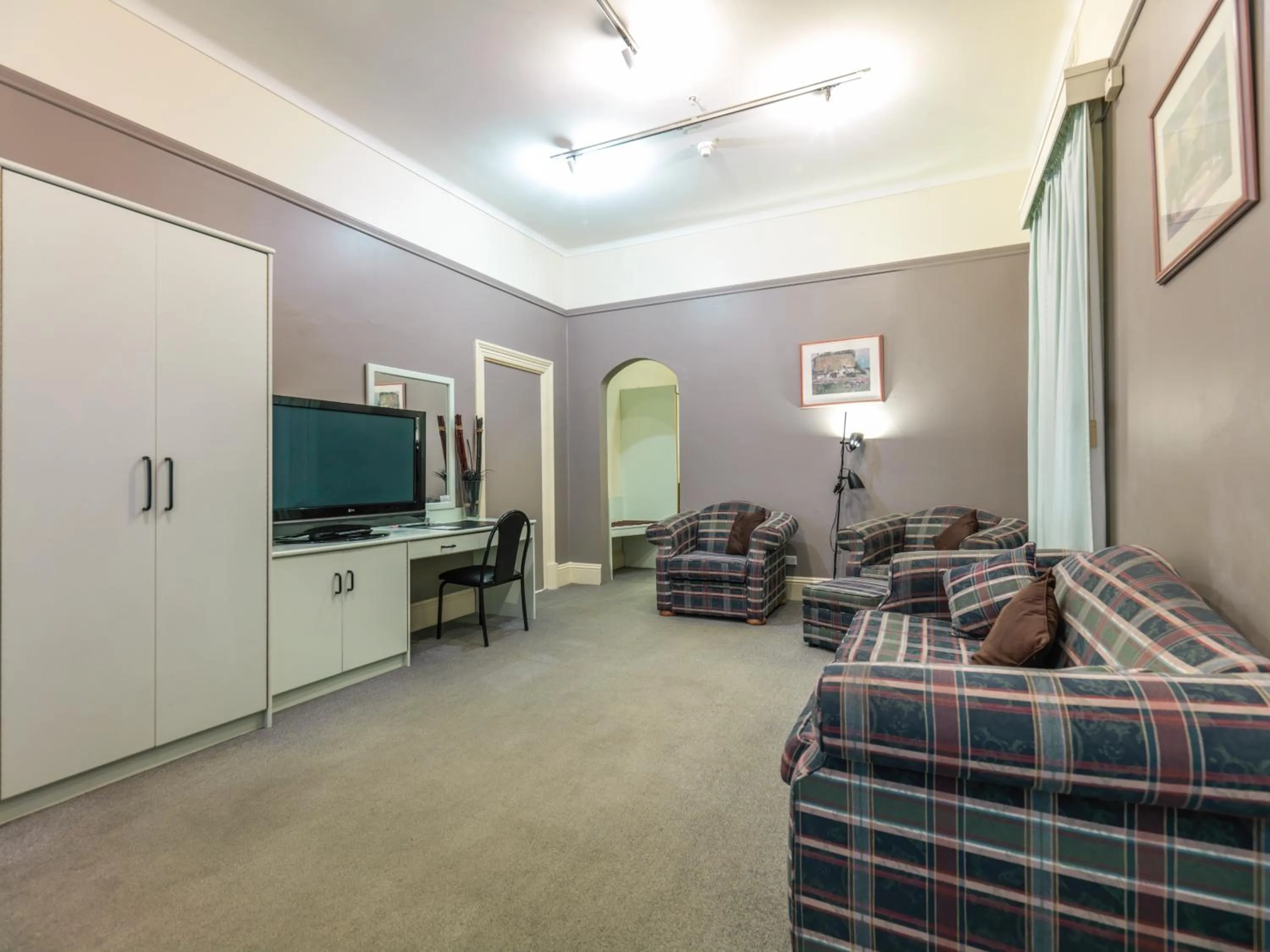 Living room in Grand Tasman Hotel