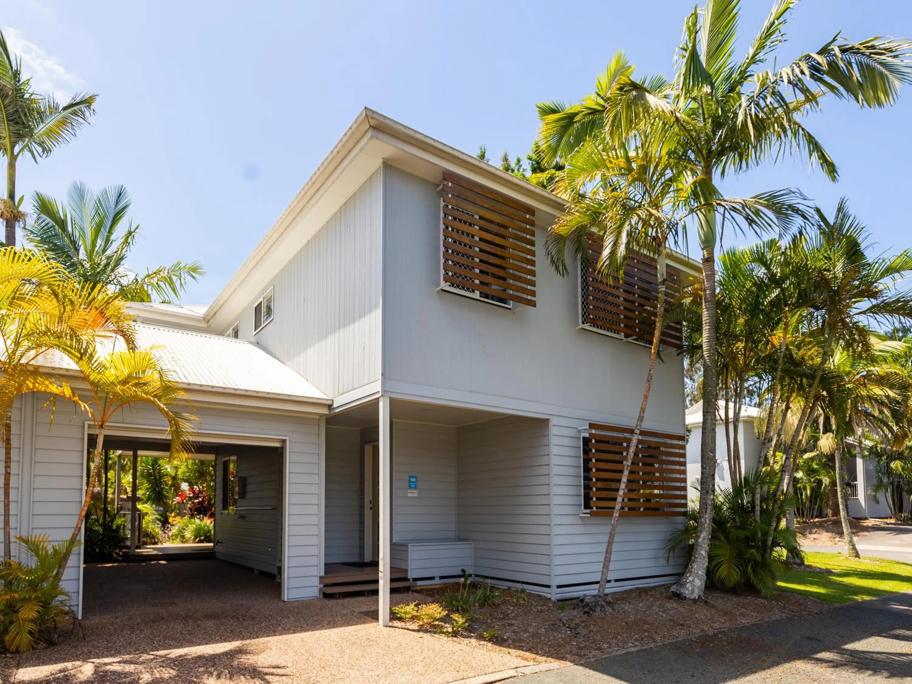 Property building in NRMA Treasure Island Holiday Resort