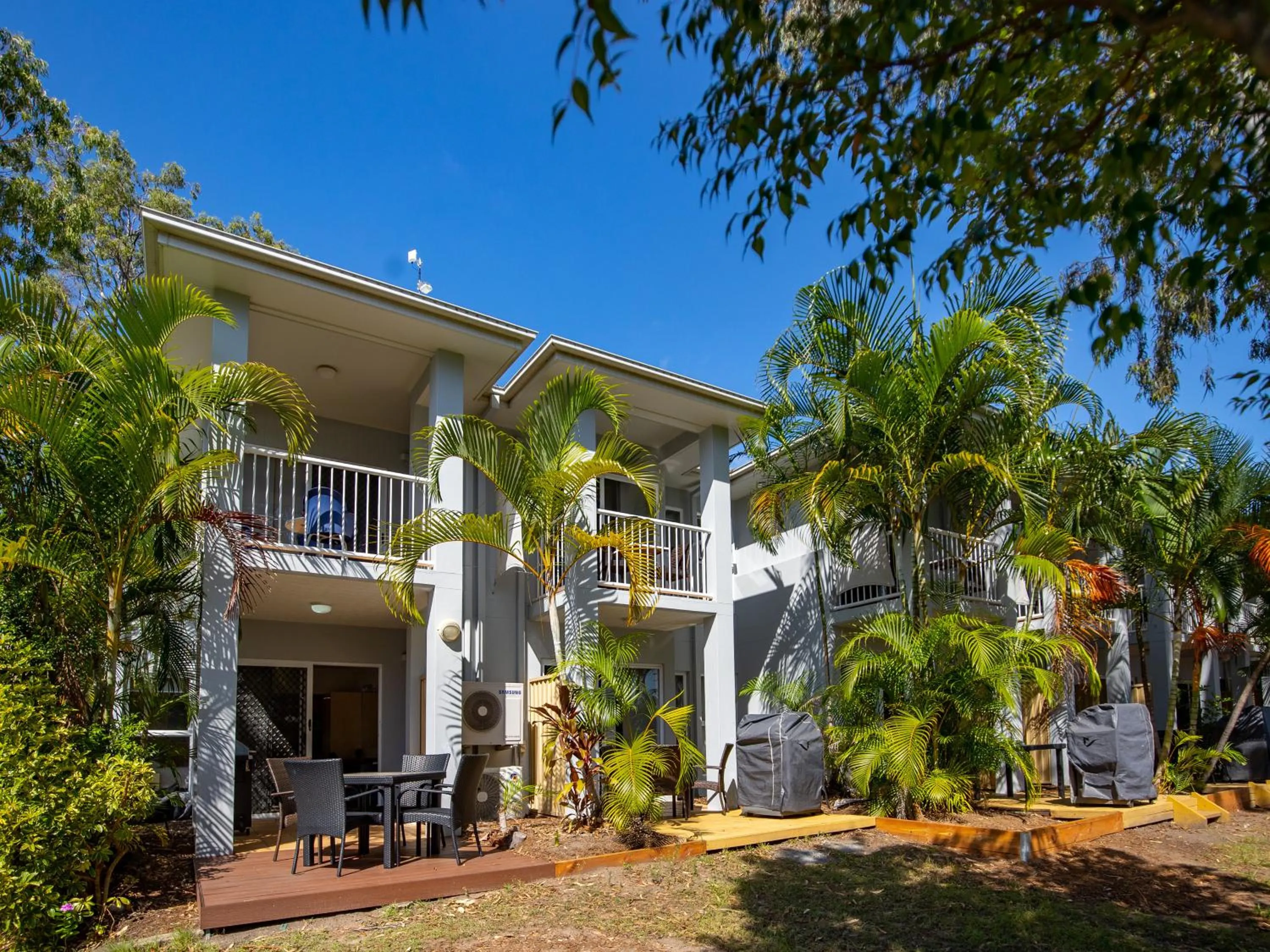 Property building in NRMA Treasure Island Holiday Resort