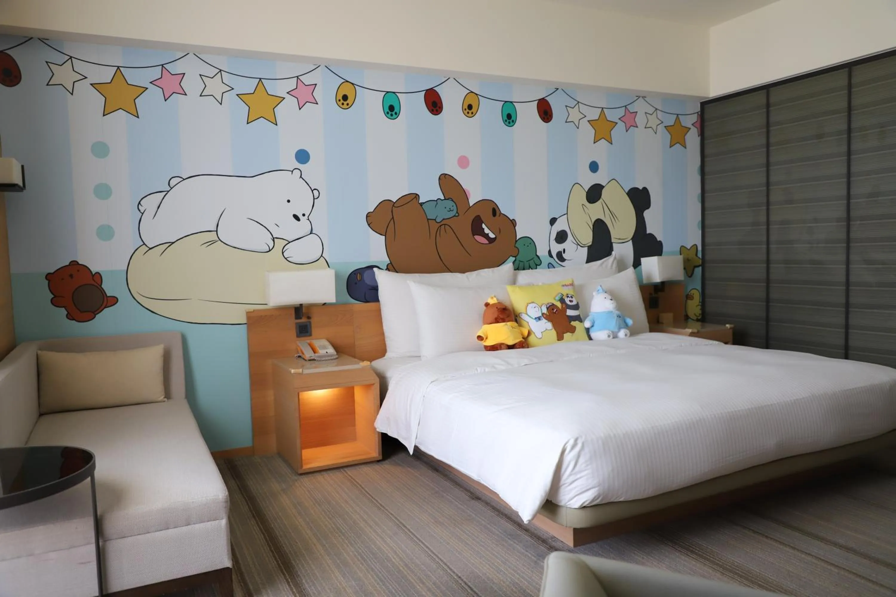 Bed in Hotel COZZI Ximen Tainan