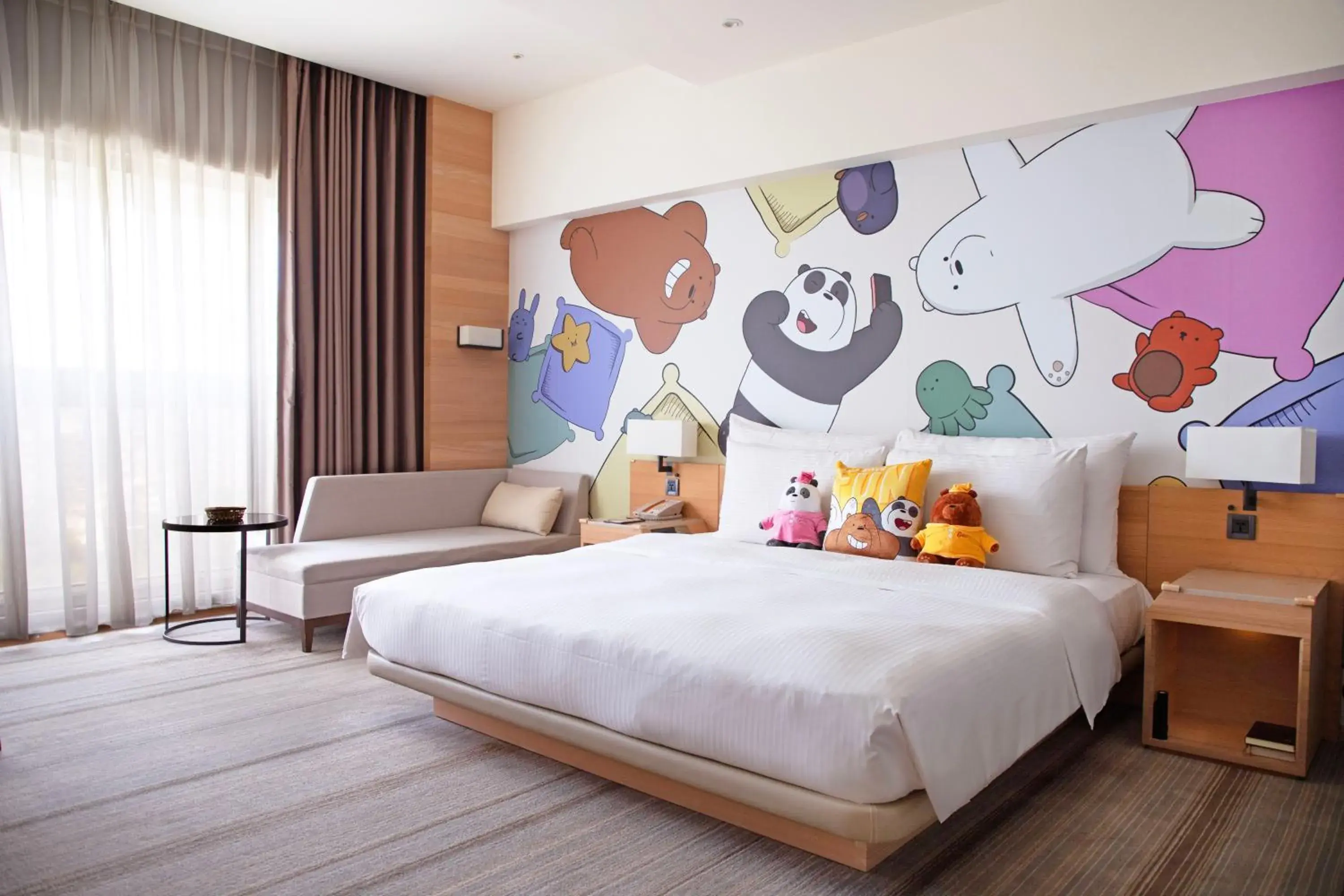 Cartoon Network Comfort King Room in Hotel COZZI Ximen Tainan Cartoon Network Comfort King Room in Hotel COZZI Ximen Tainan