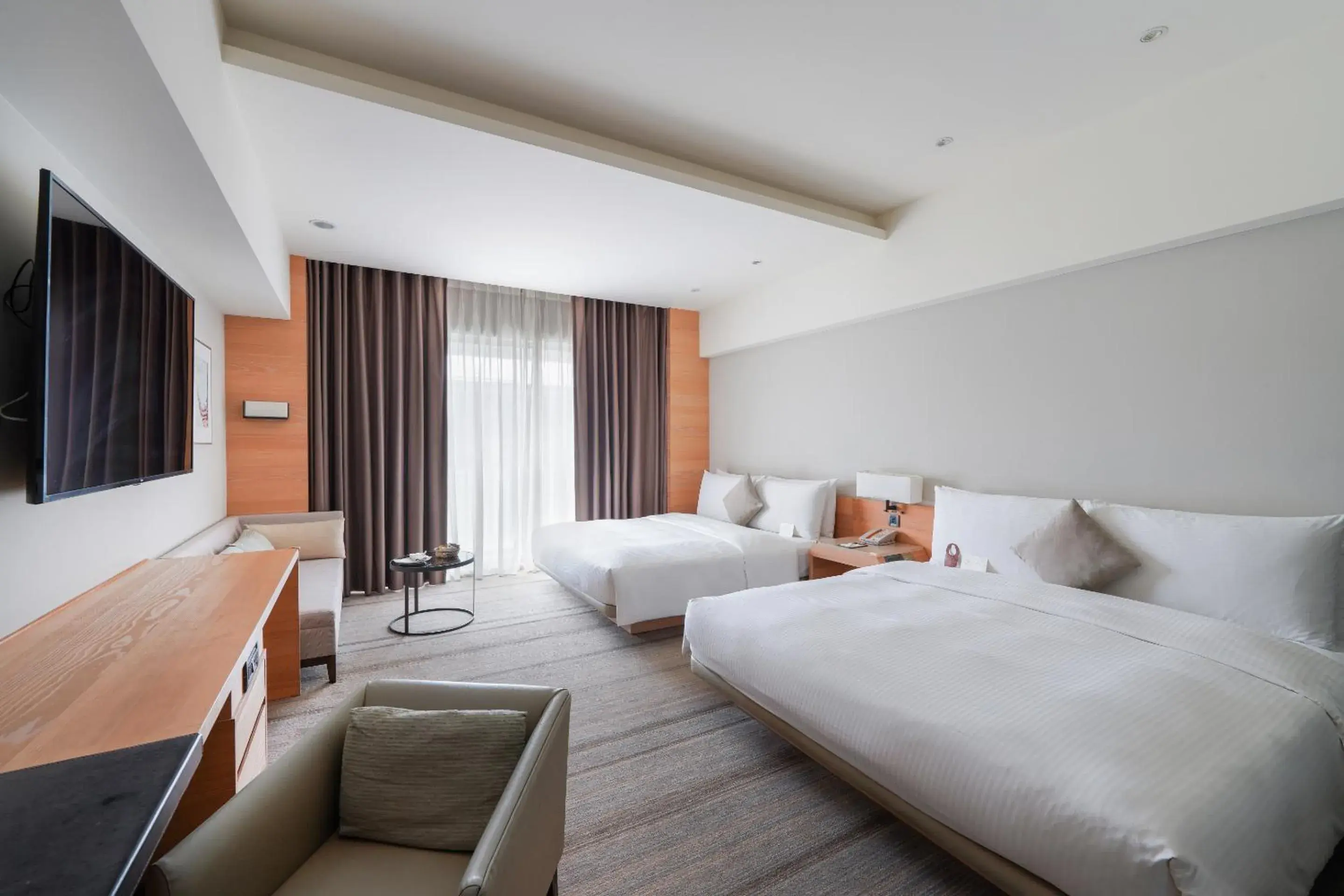 Quadruple Room in Hotel COZZI Ximen Tainan Quadruple Room in Hotel COZZI Ximen Tainan