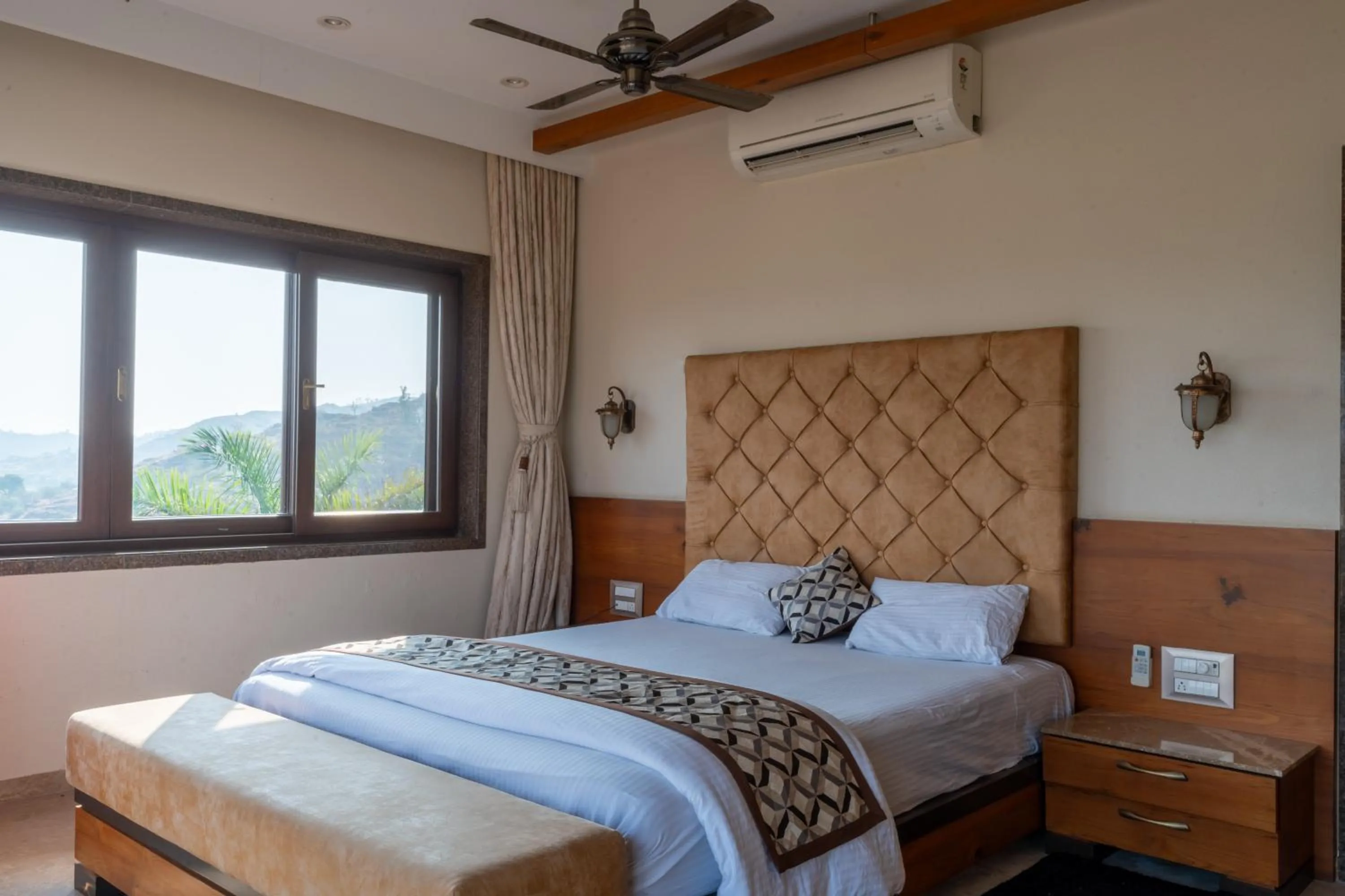Bed in The Gaj Kesri Gir - Best Wildlife Resort in Gir
