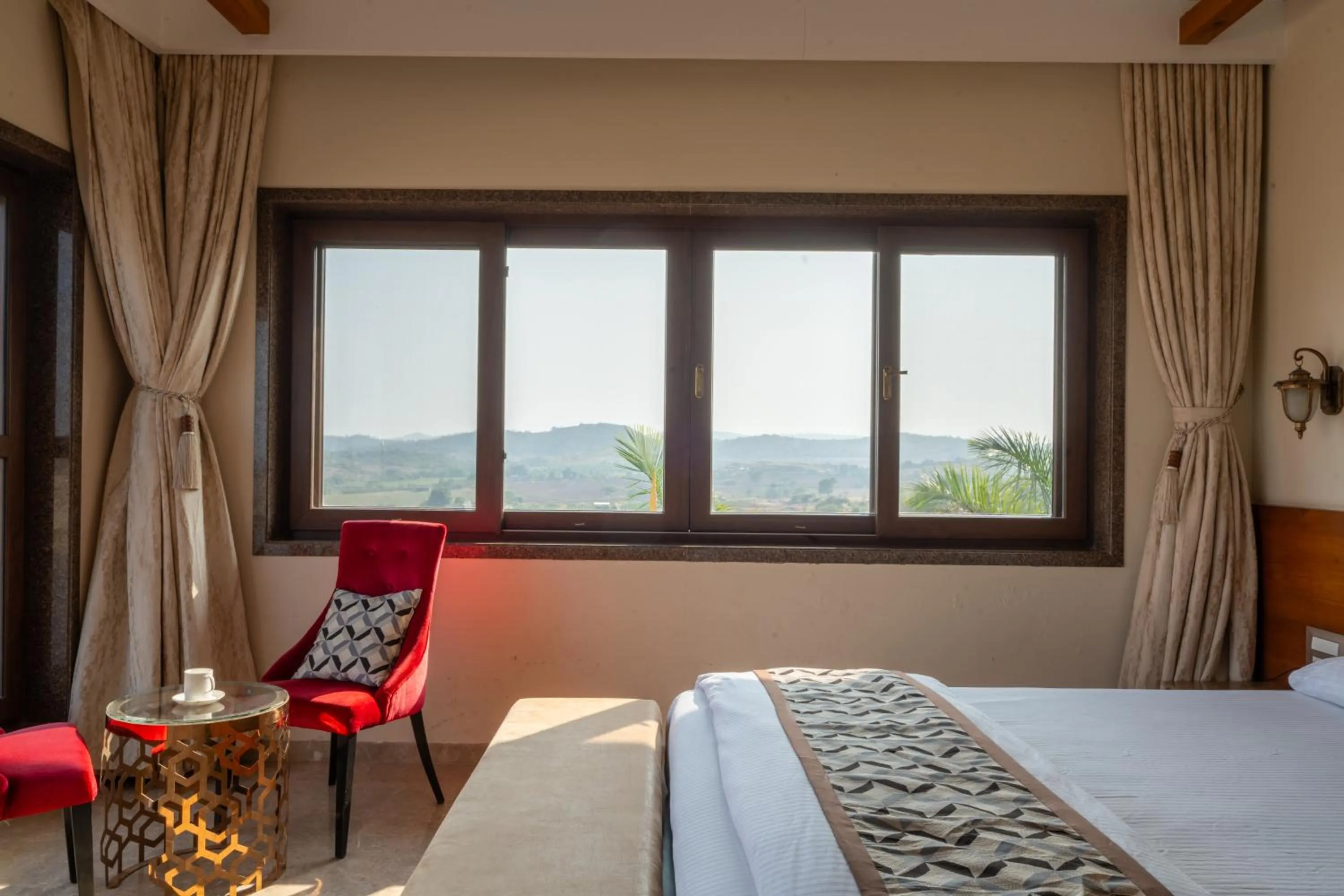 Bed in The Gaj Kesri Gir - Best Wildlife Resort in Gir