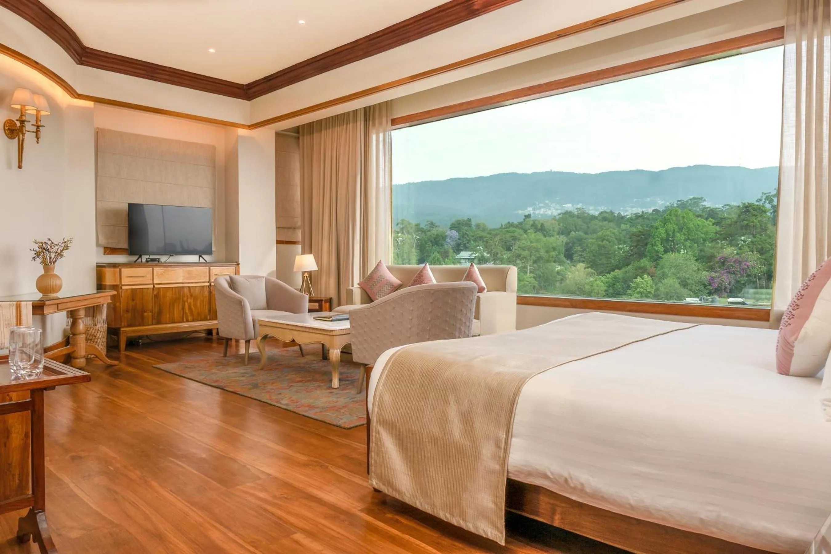 Bed in THE SHILLONG ADDRESS