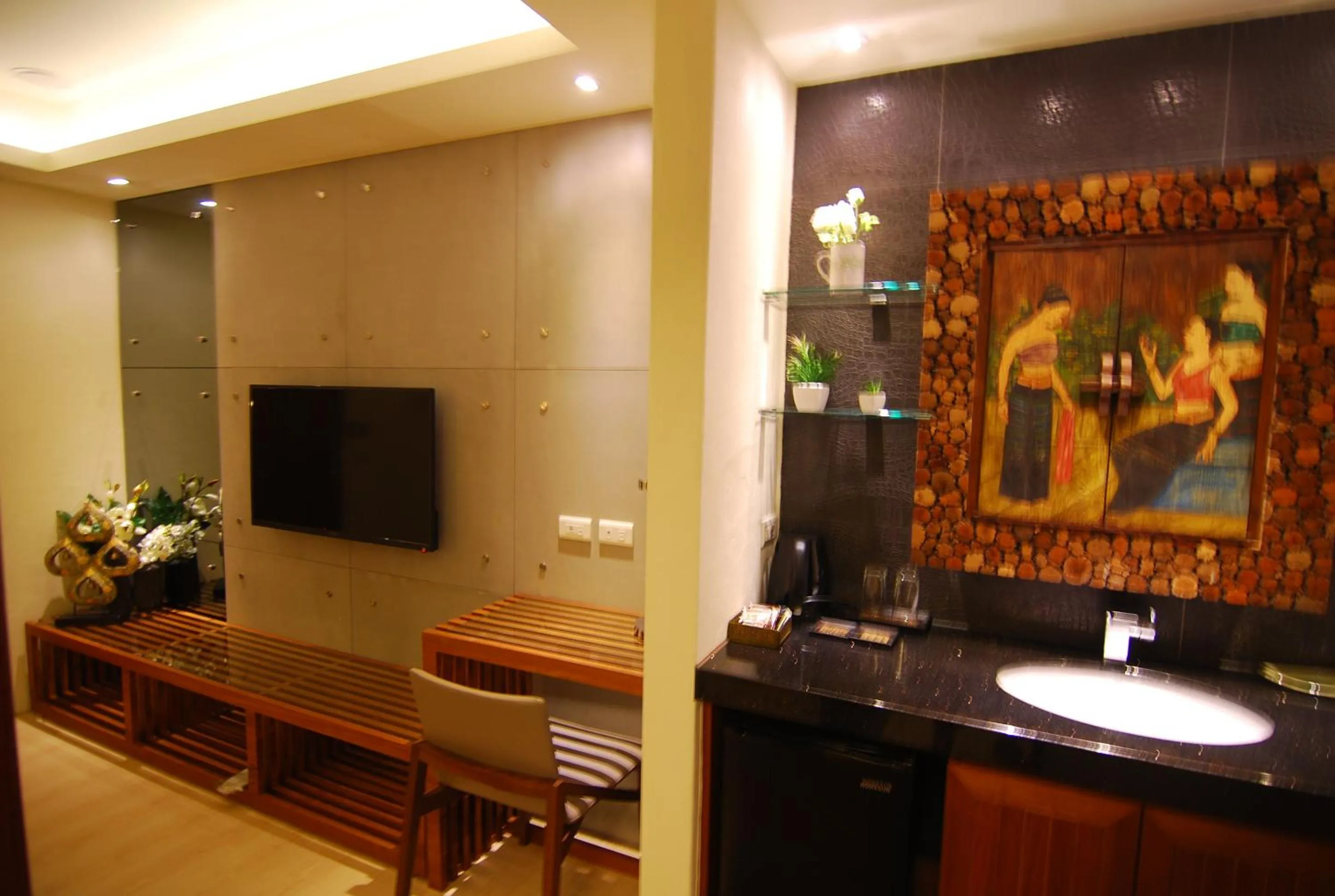 TV and multimedia in A&L Inn 戀灣旅棧