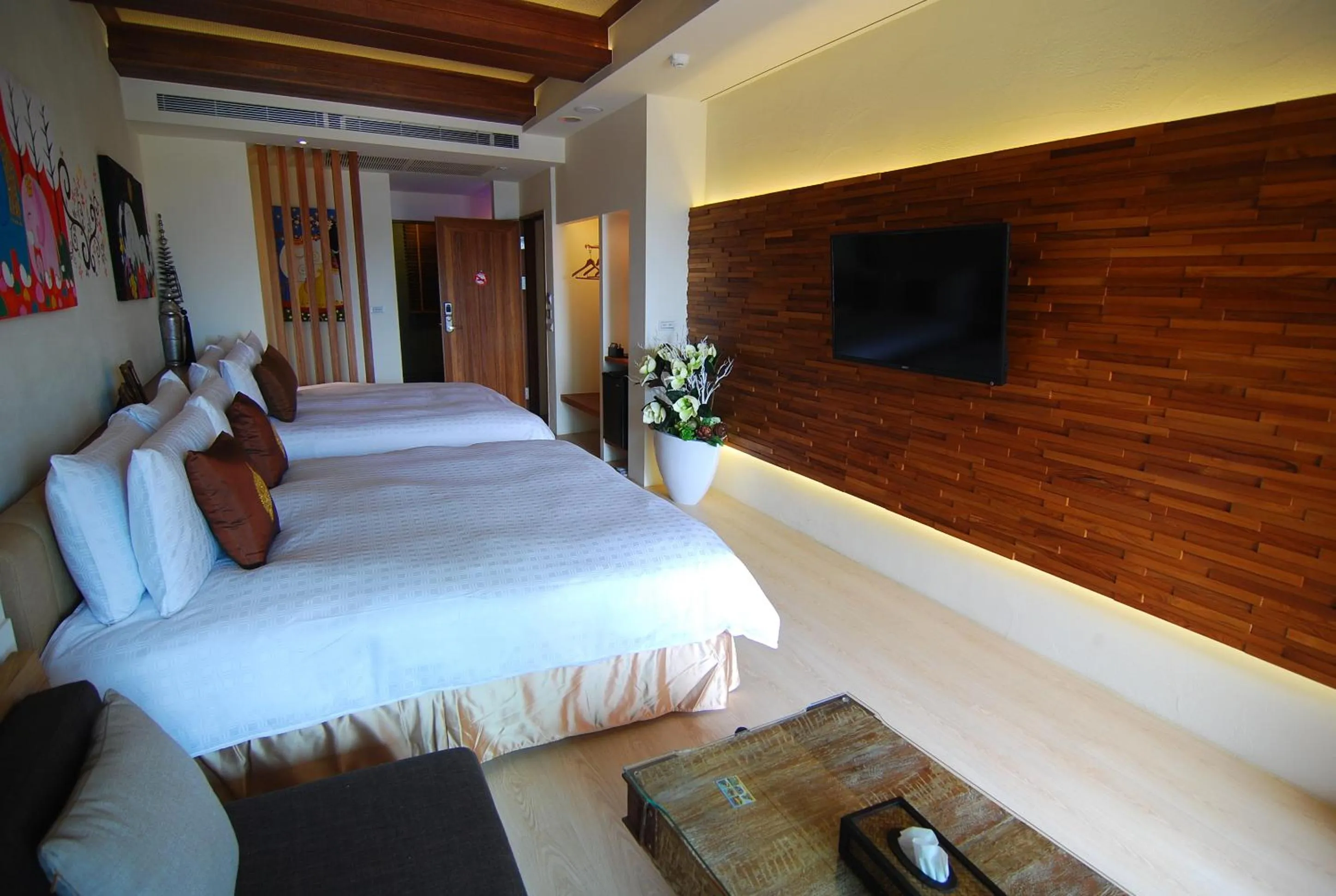 Bed in A&L Inn 戀灣旅棧