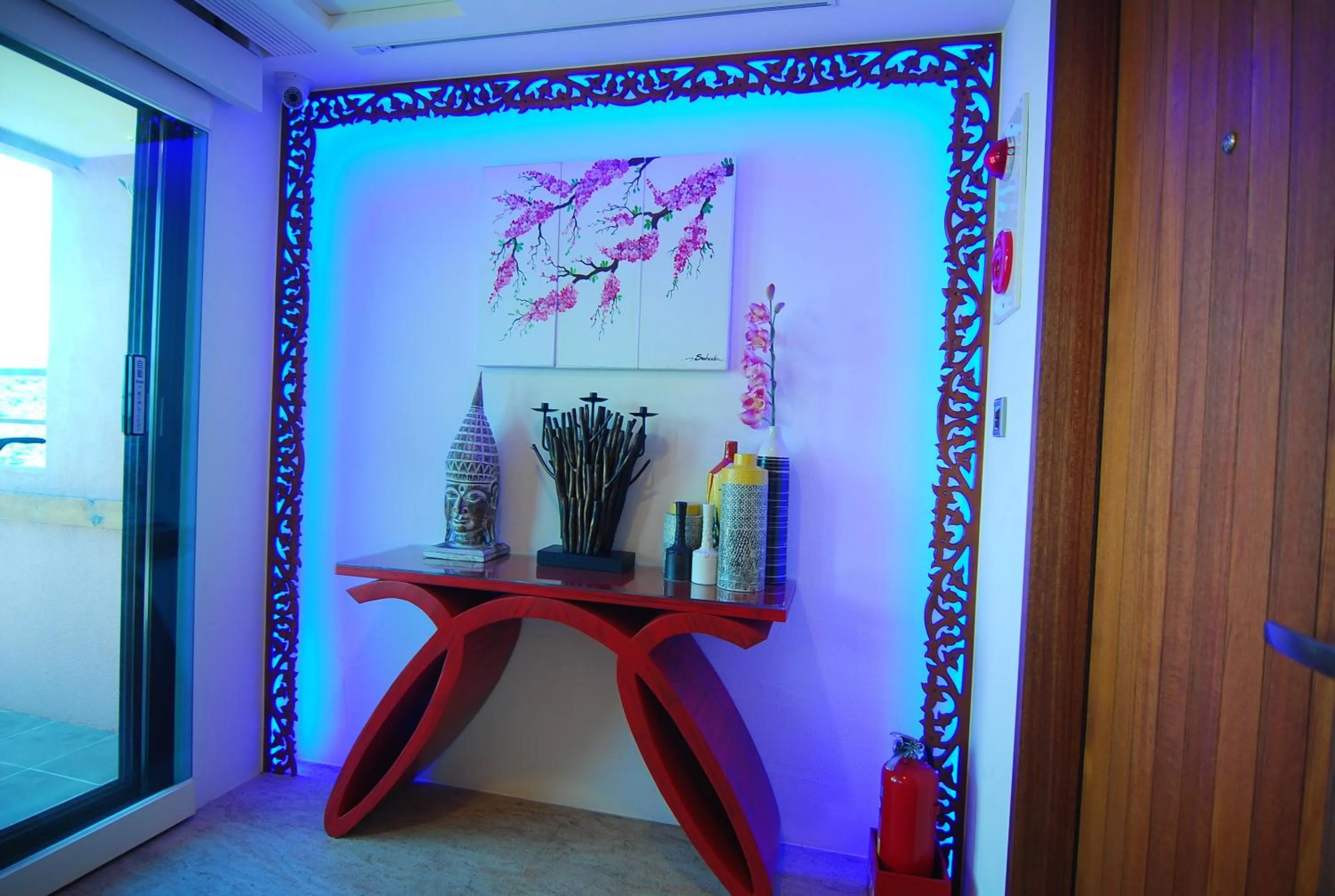 Decorative detail in A&L Inn 戀灣旅棧