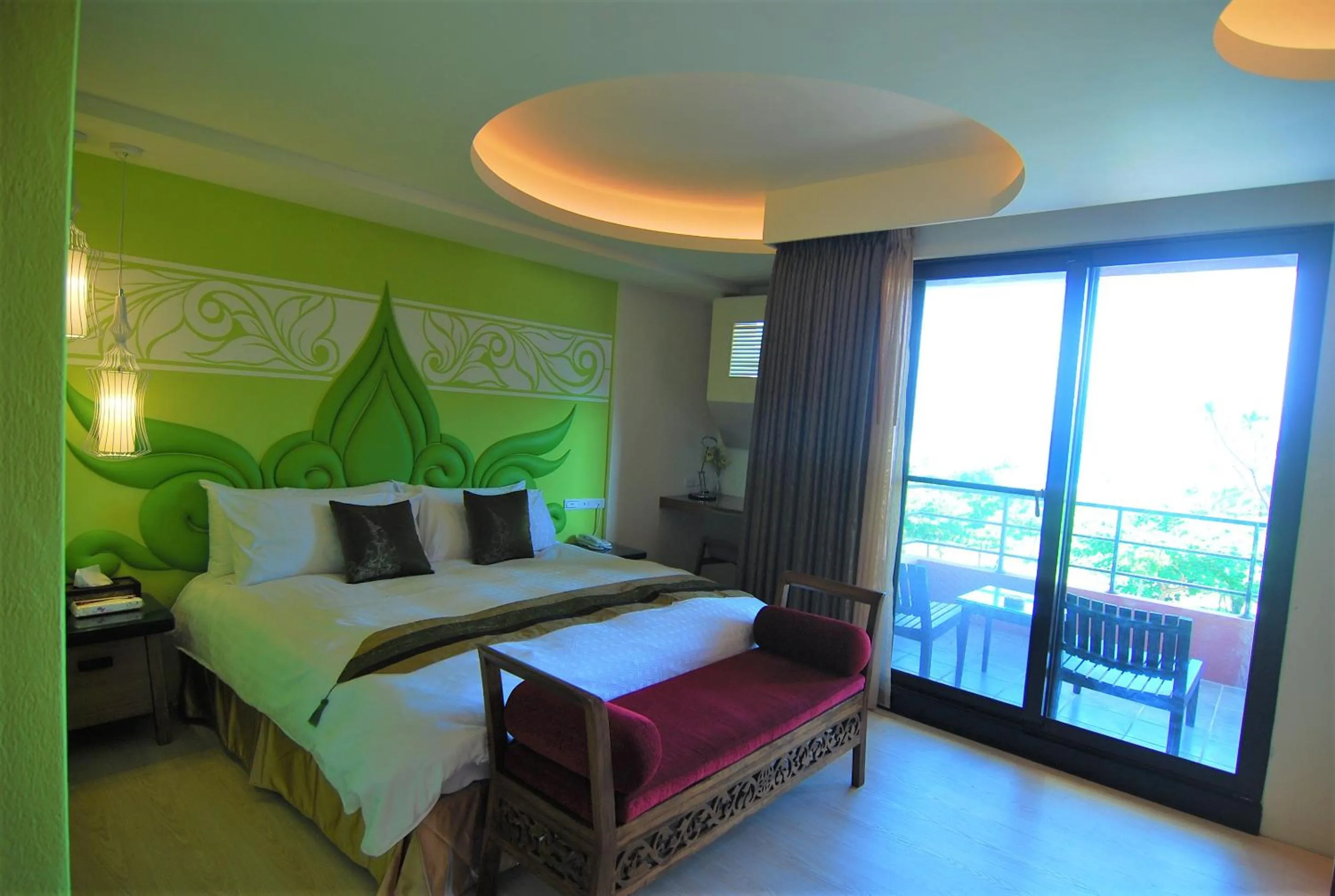 Bed in A&L Inn 戀灣旅棧