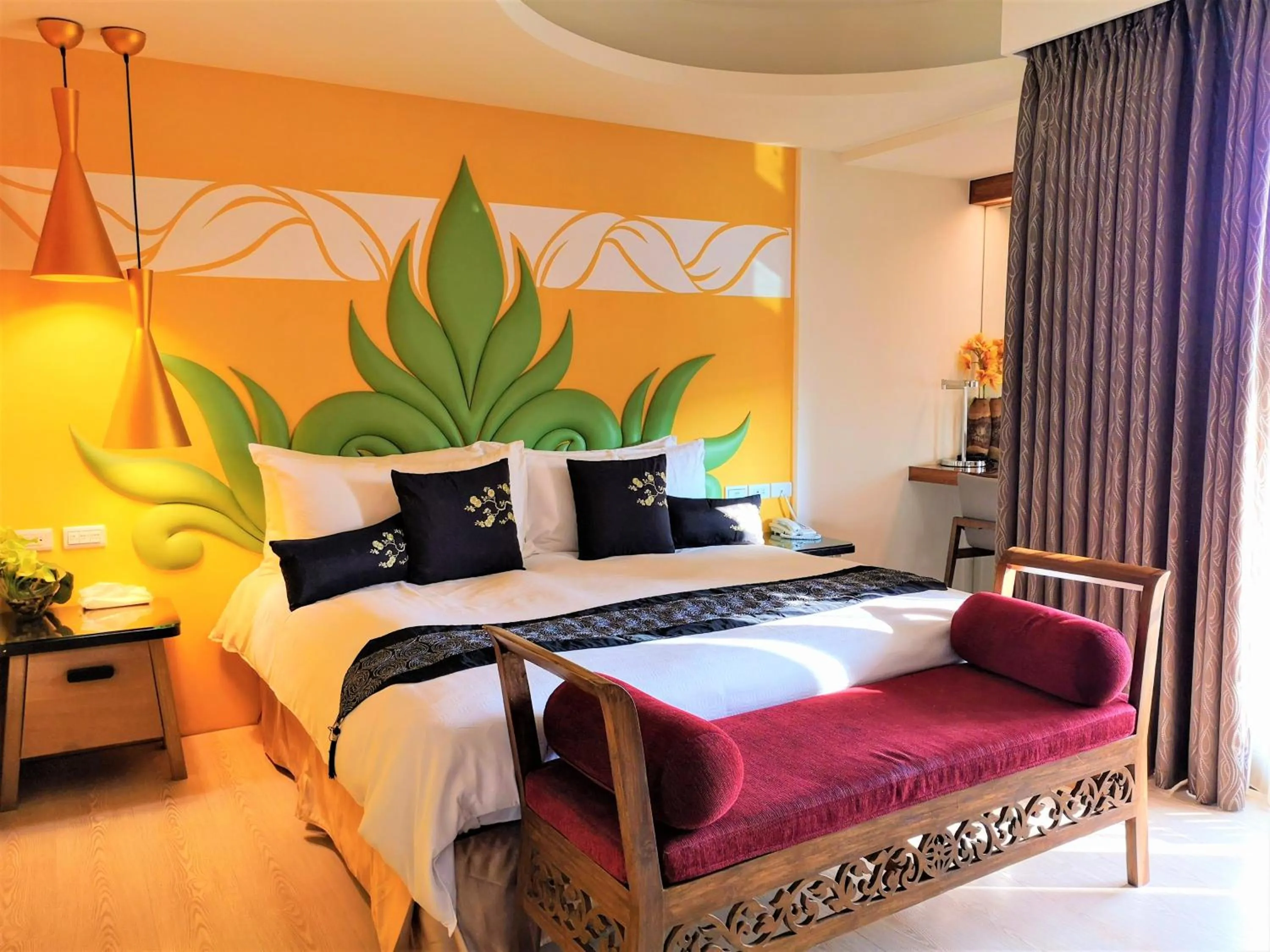 Bed in A&L Inn 戀灣旅棧