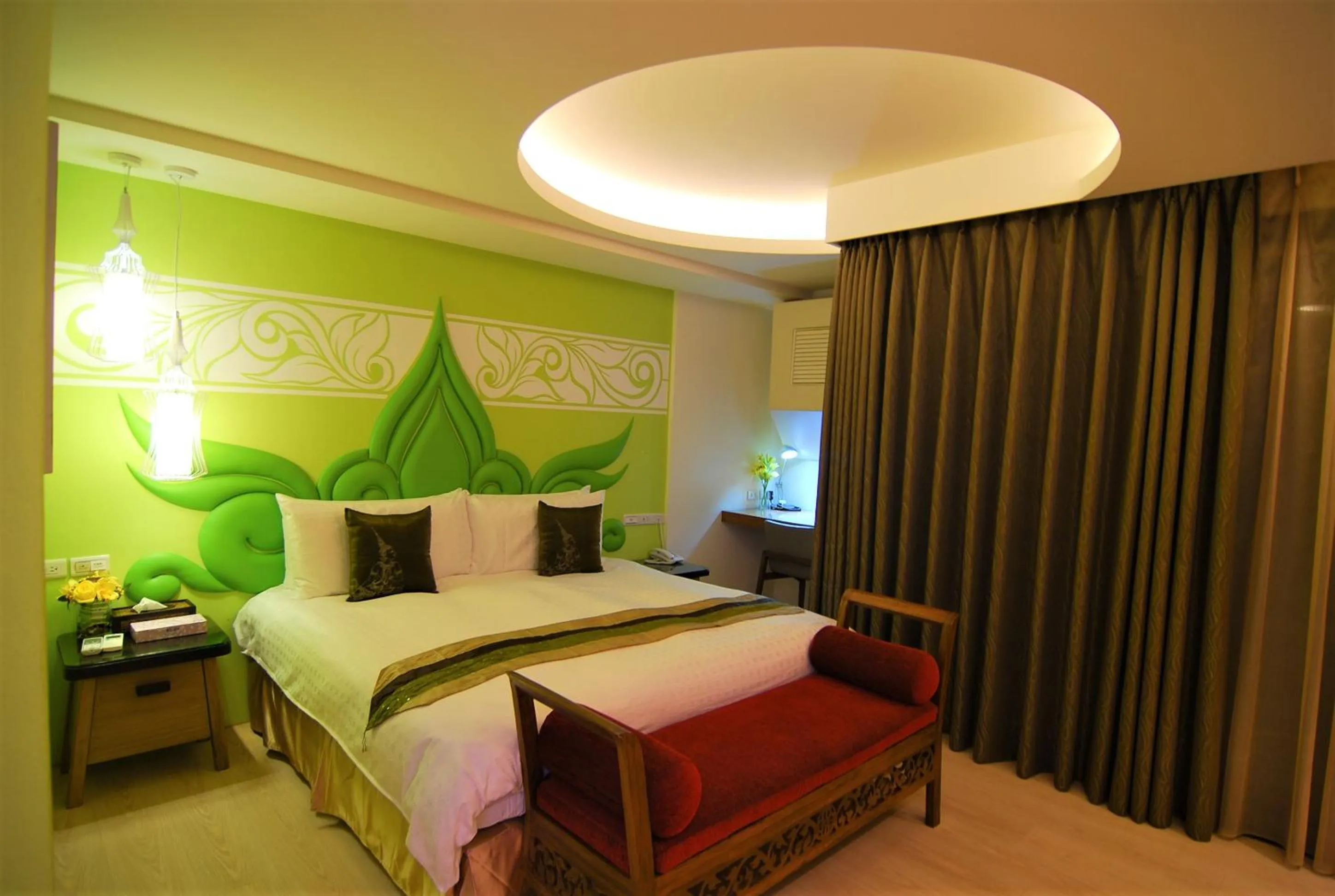 Bed in A&L Inn 戀灣旅棧