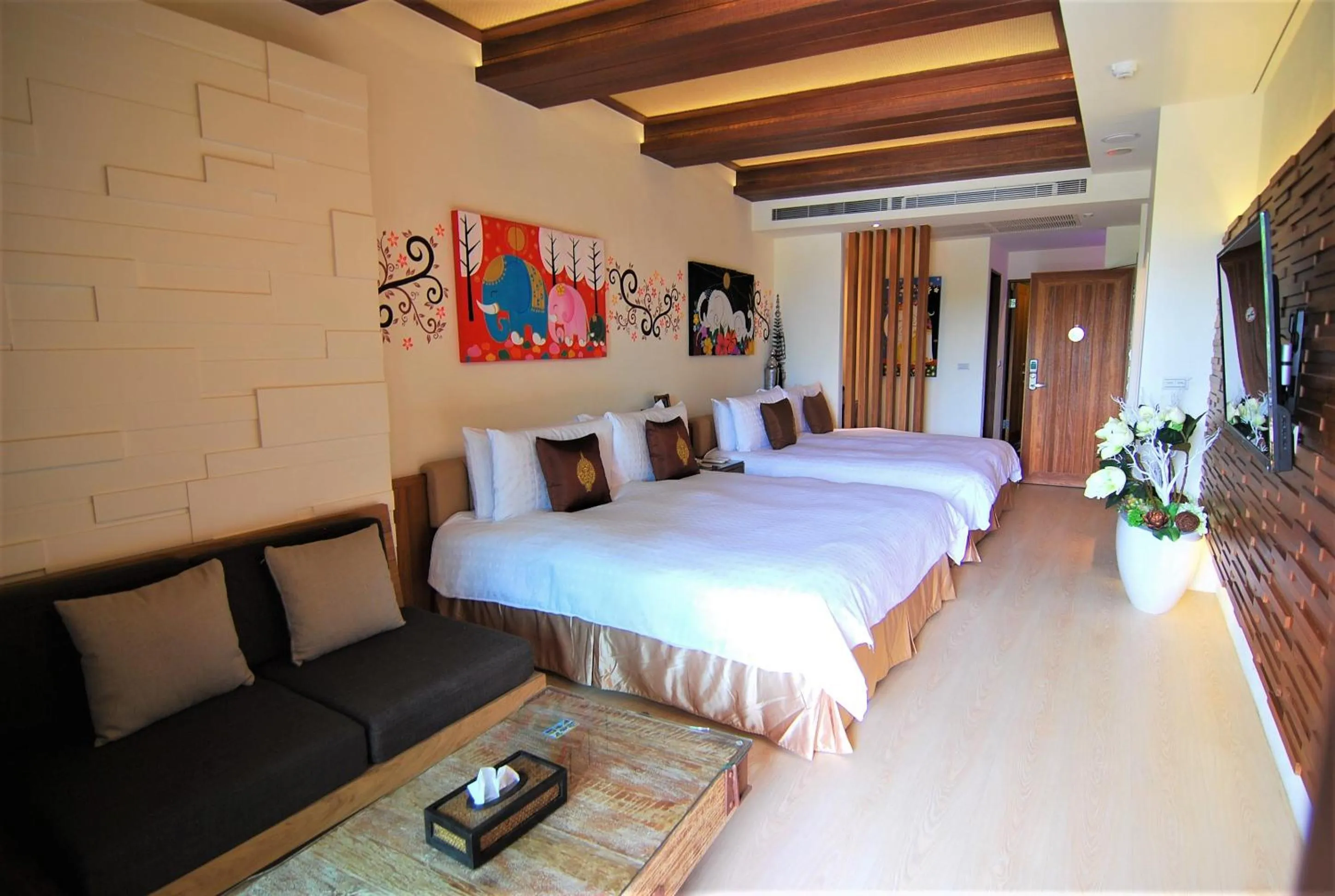 Bed in A&L Inn 戀灣旅棧