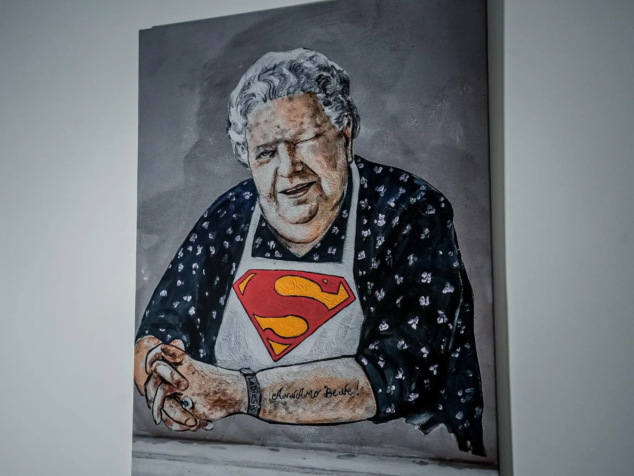 Decorative detail in Casa Celestina Roma