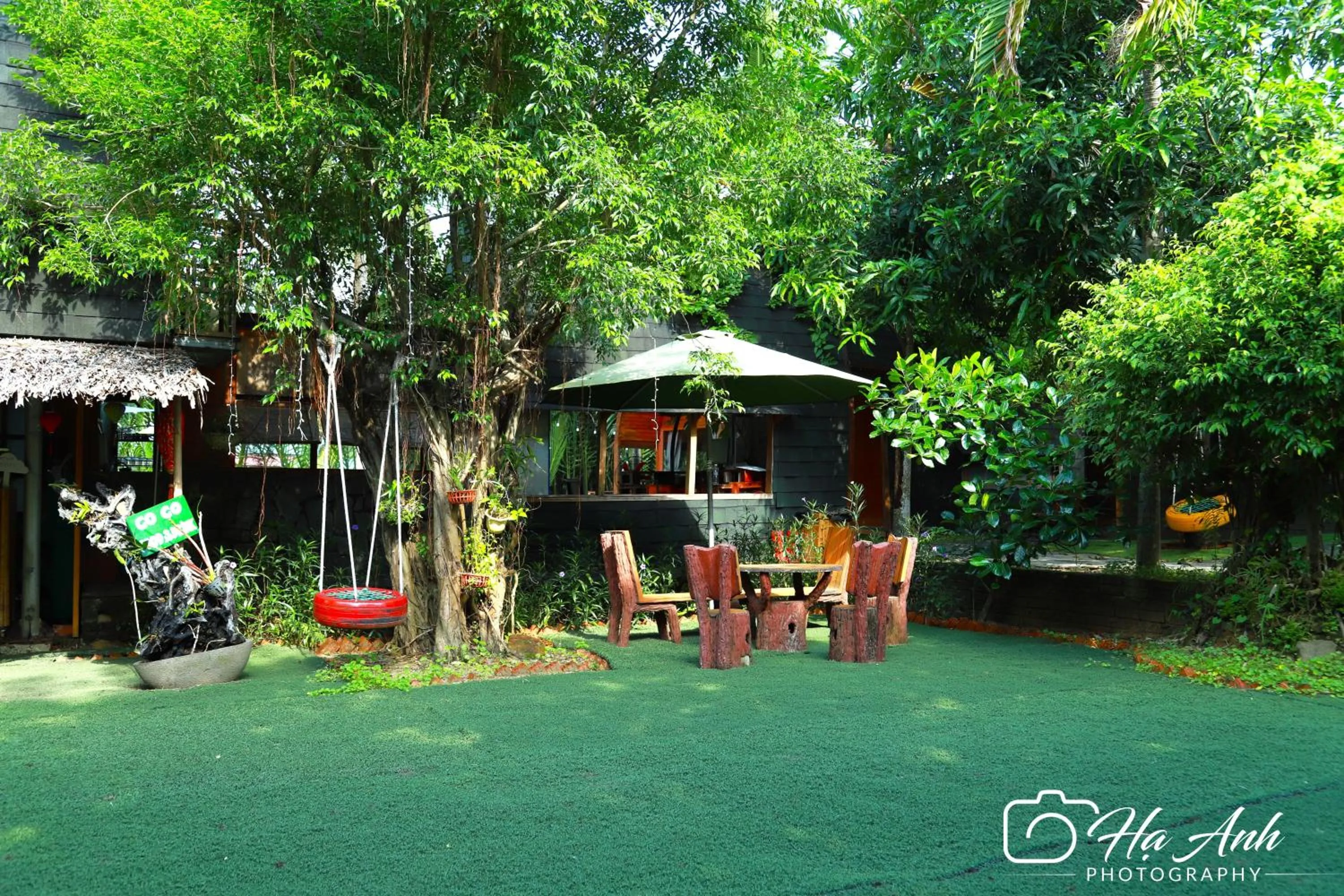 Garden view in Hoi An Coco Farm