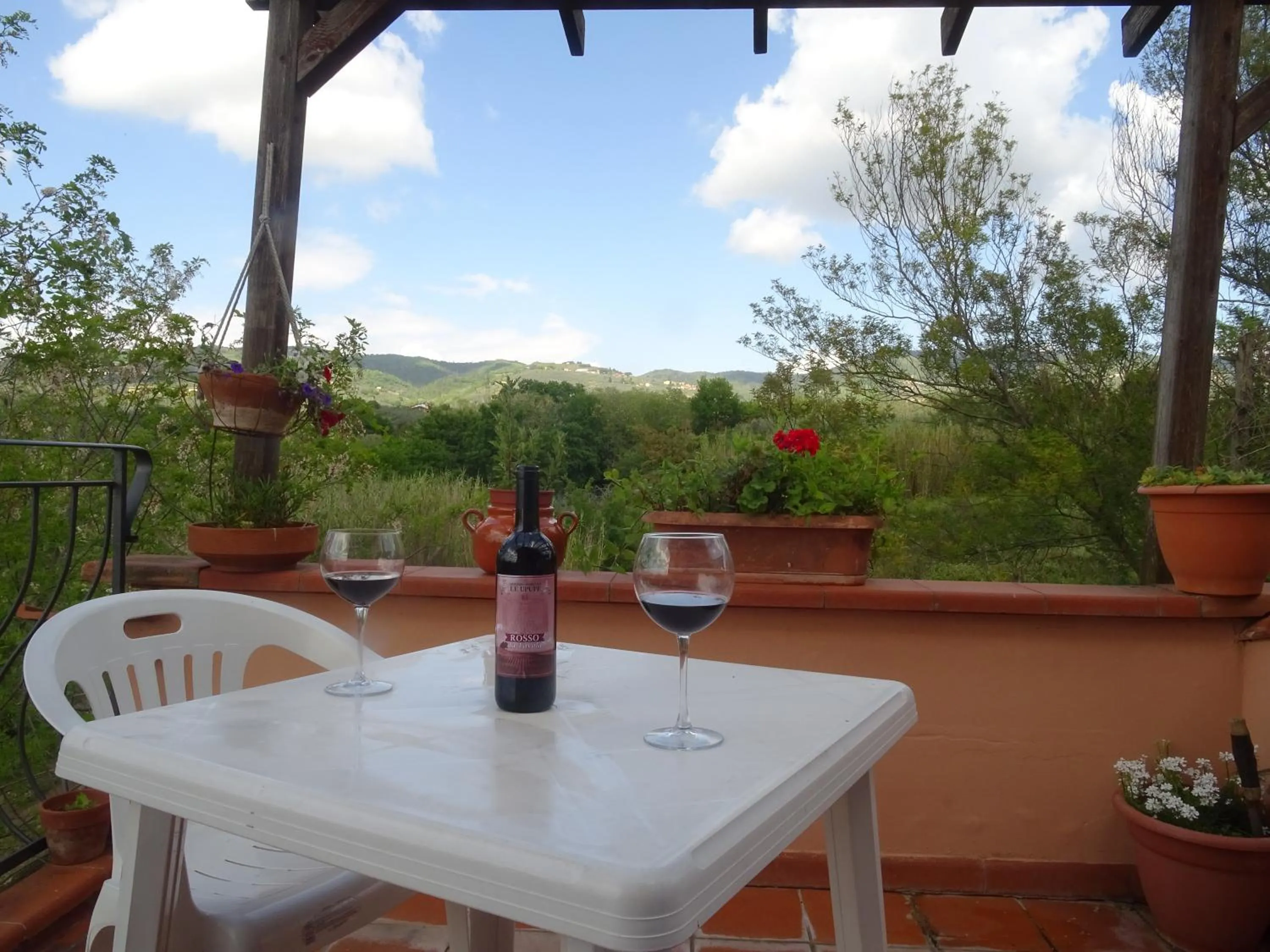 Balcony/Terrace in Le Mimose B&B