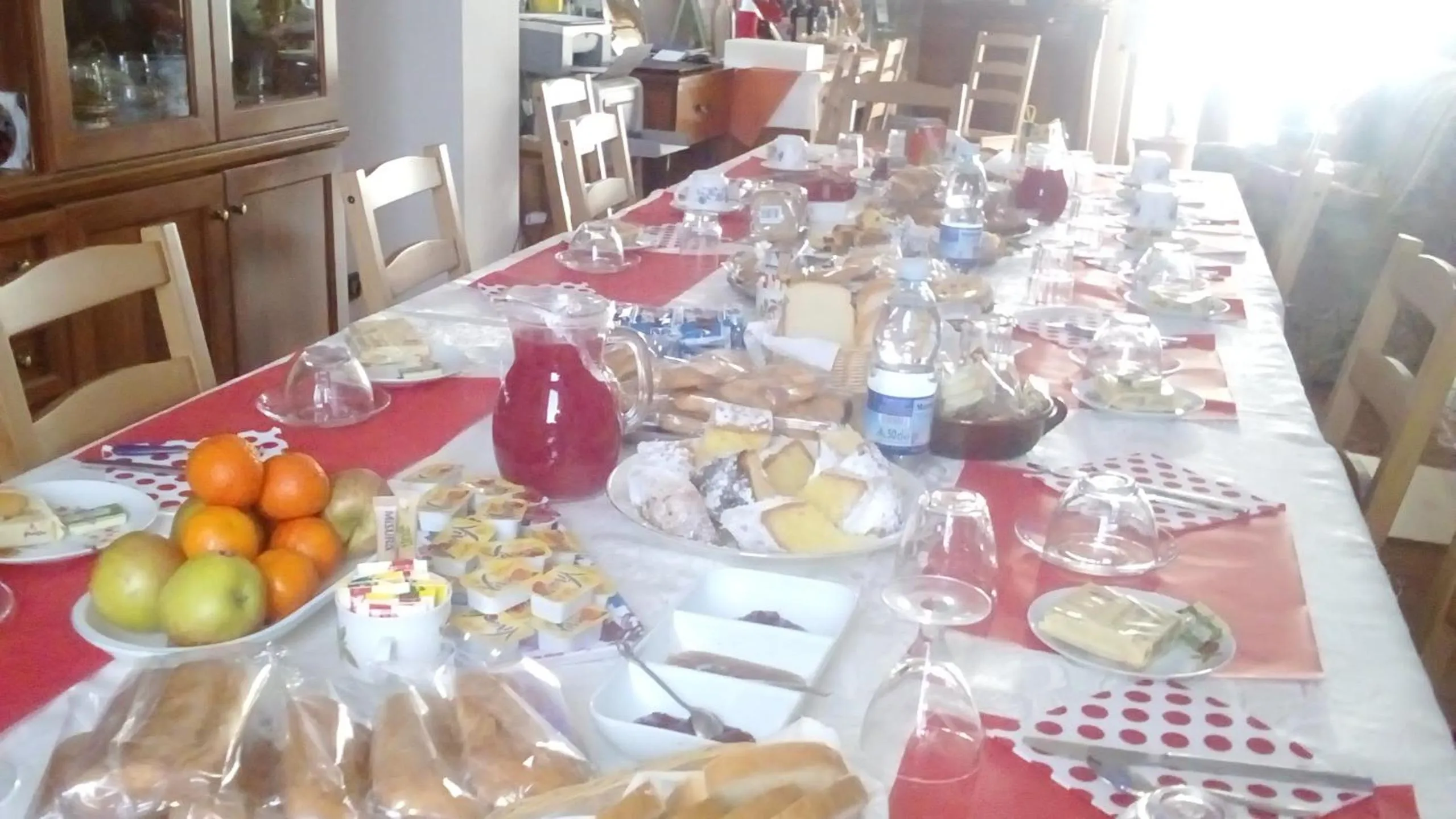 Breakfast in Le Mimose B&B