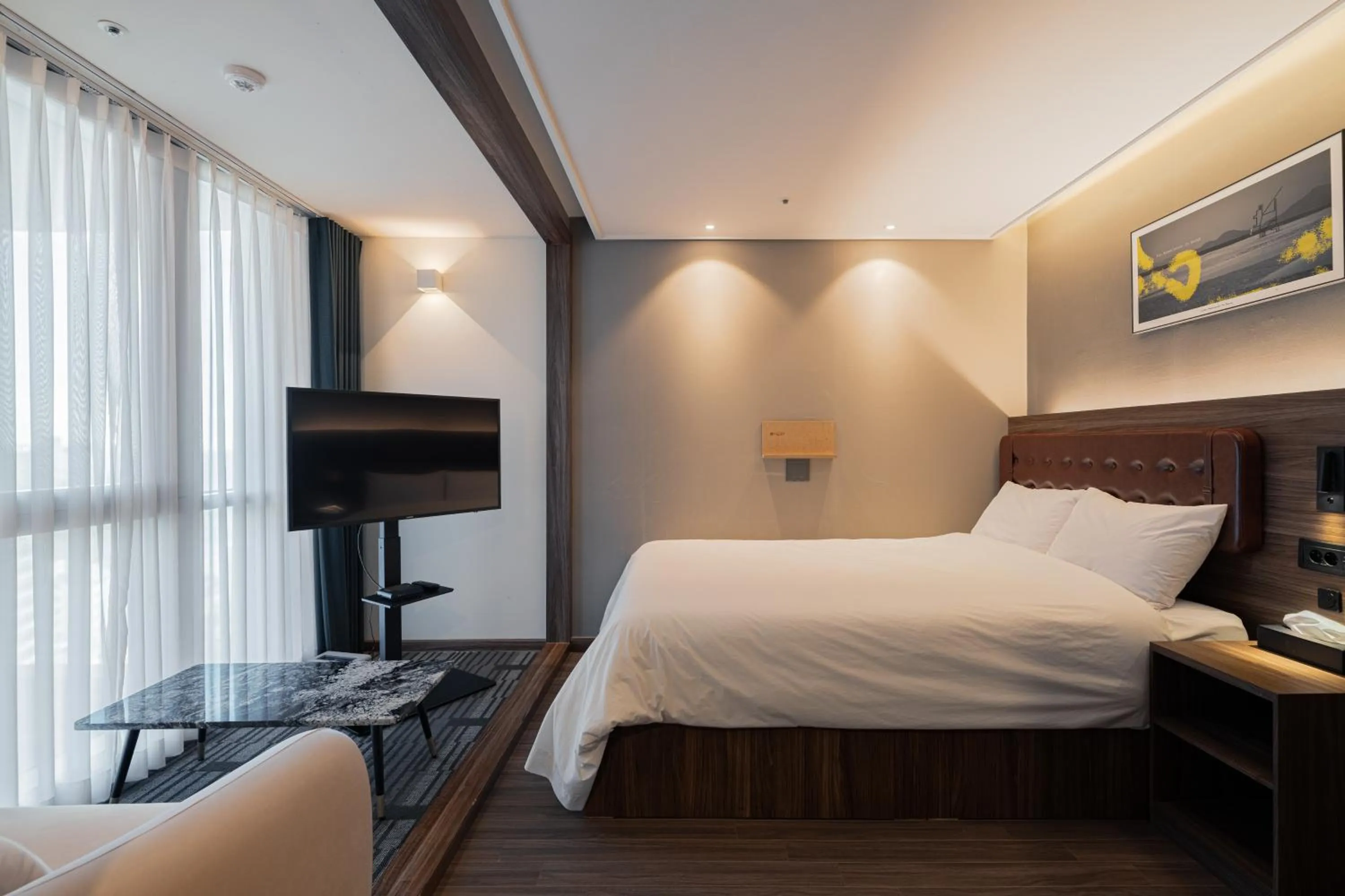 Bed in The solid residence - Elbon the stay by haeundae