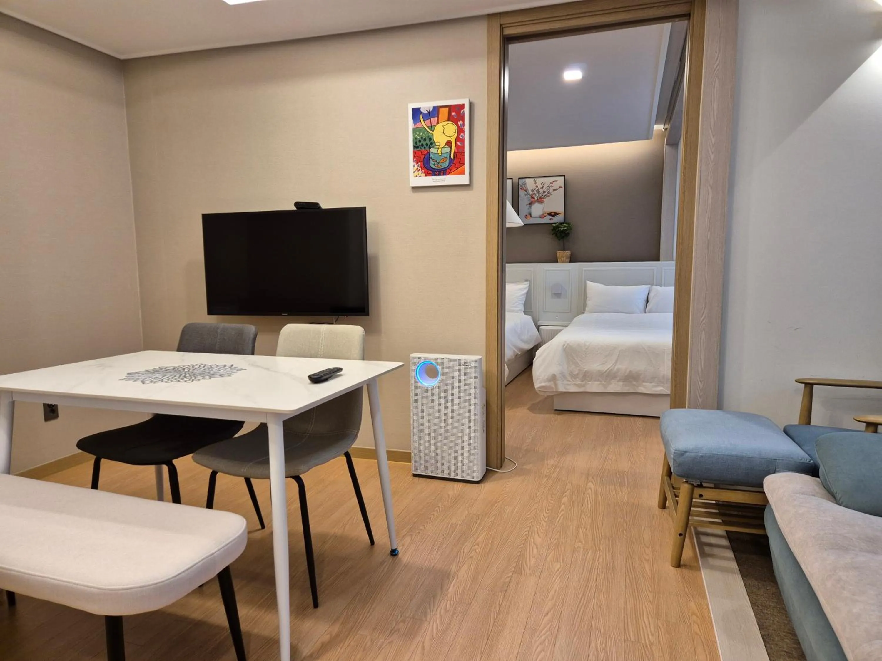 Bed in The solid residence - Elbon the stay by haeundae