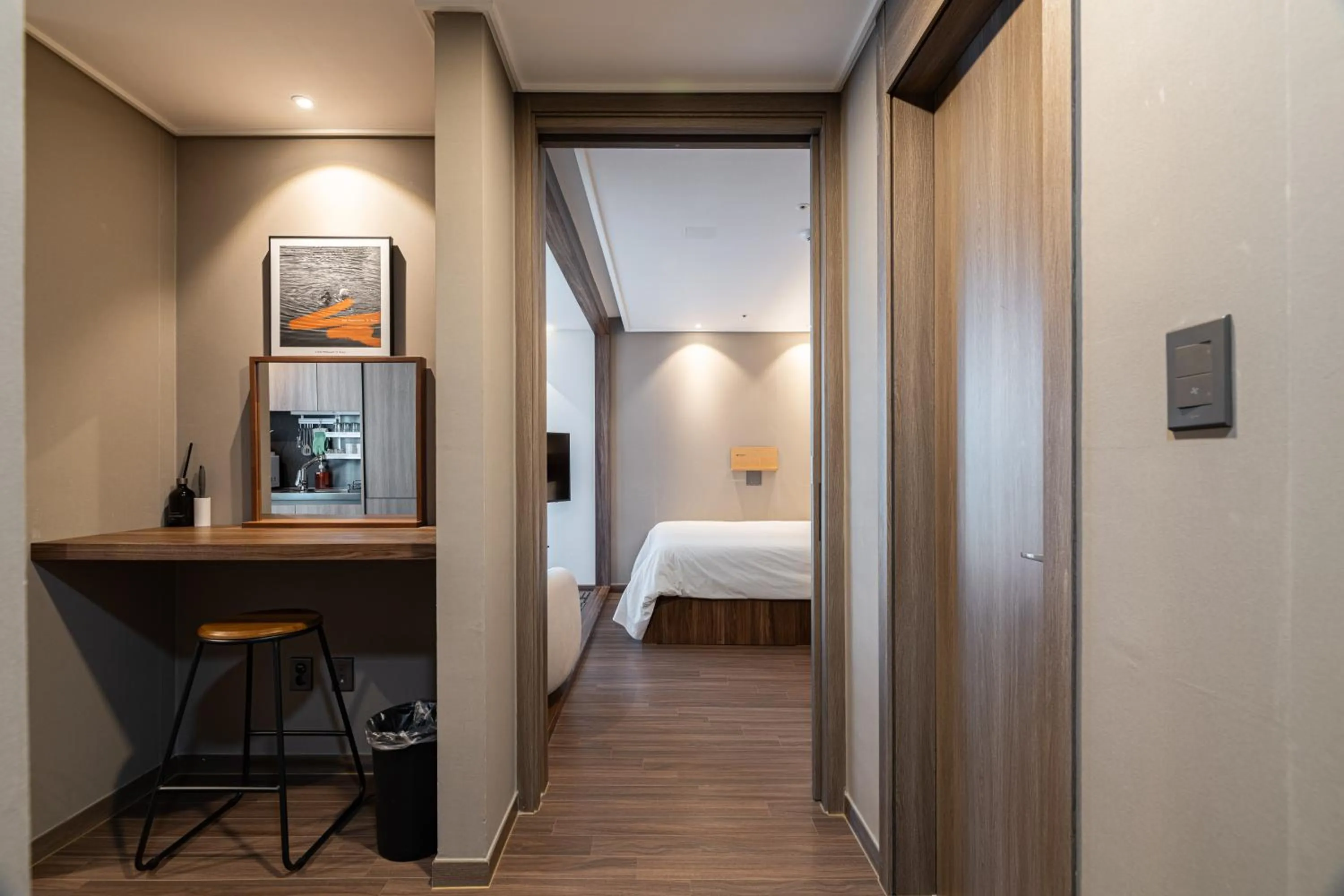 Bed in The solid residence - Elbon the stay by haeundae