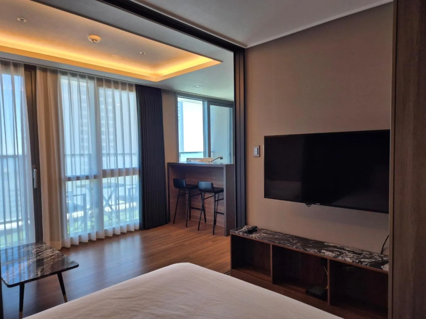 Bed in The solid residence - Elbon the stay by haeundae