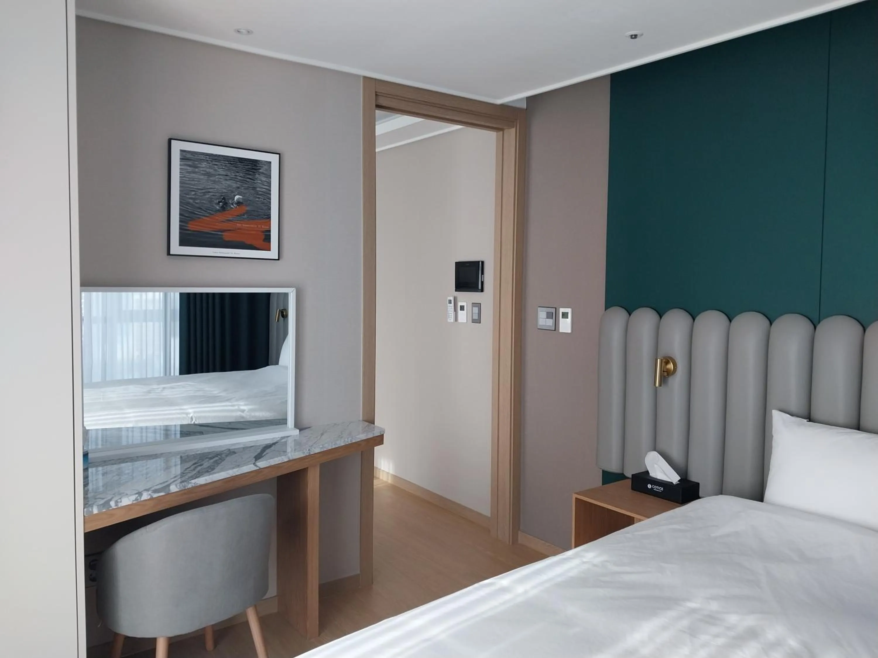 Bed in The solid residence - Elbon the stay by haeundae