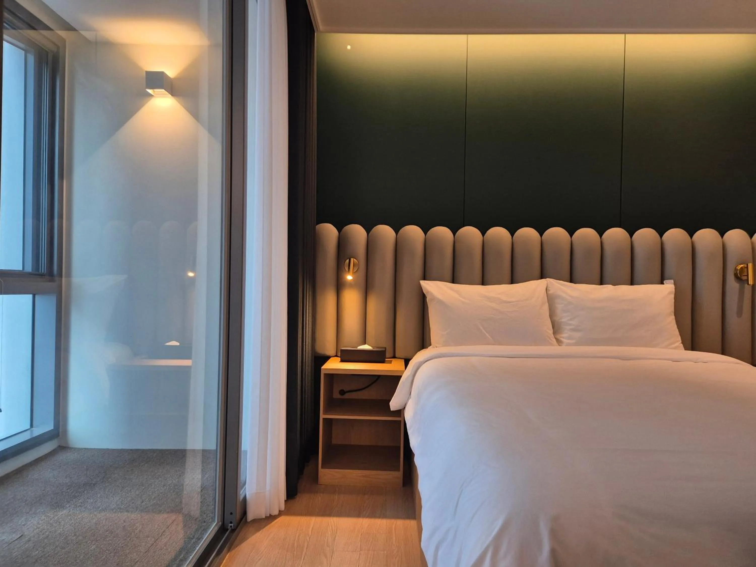 Bed in The solid residence - Elbon the stay by haeundae
