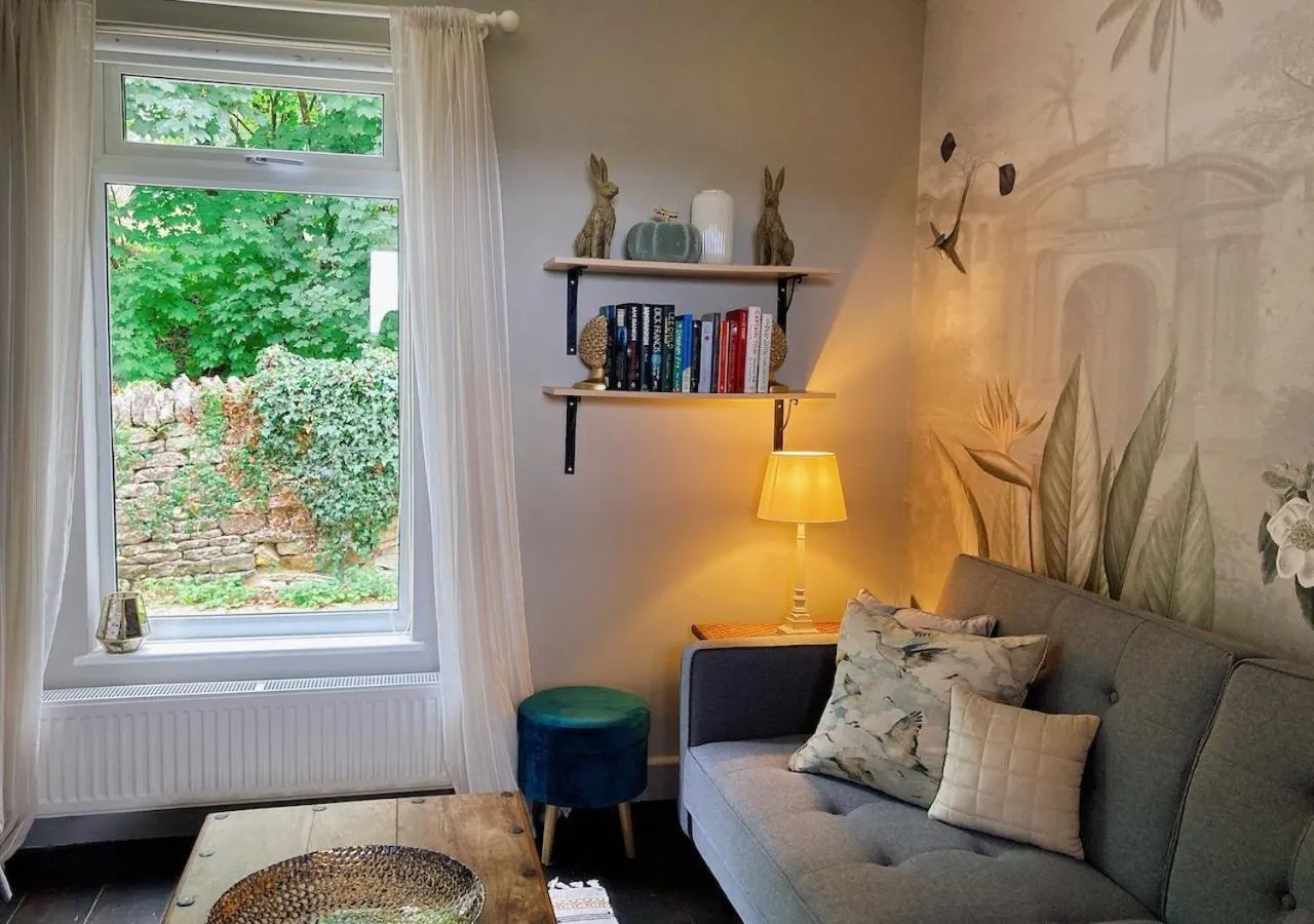 Seating area in Burleigh Court Hotel