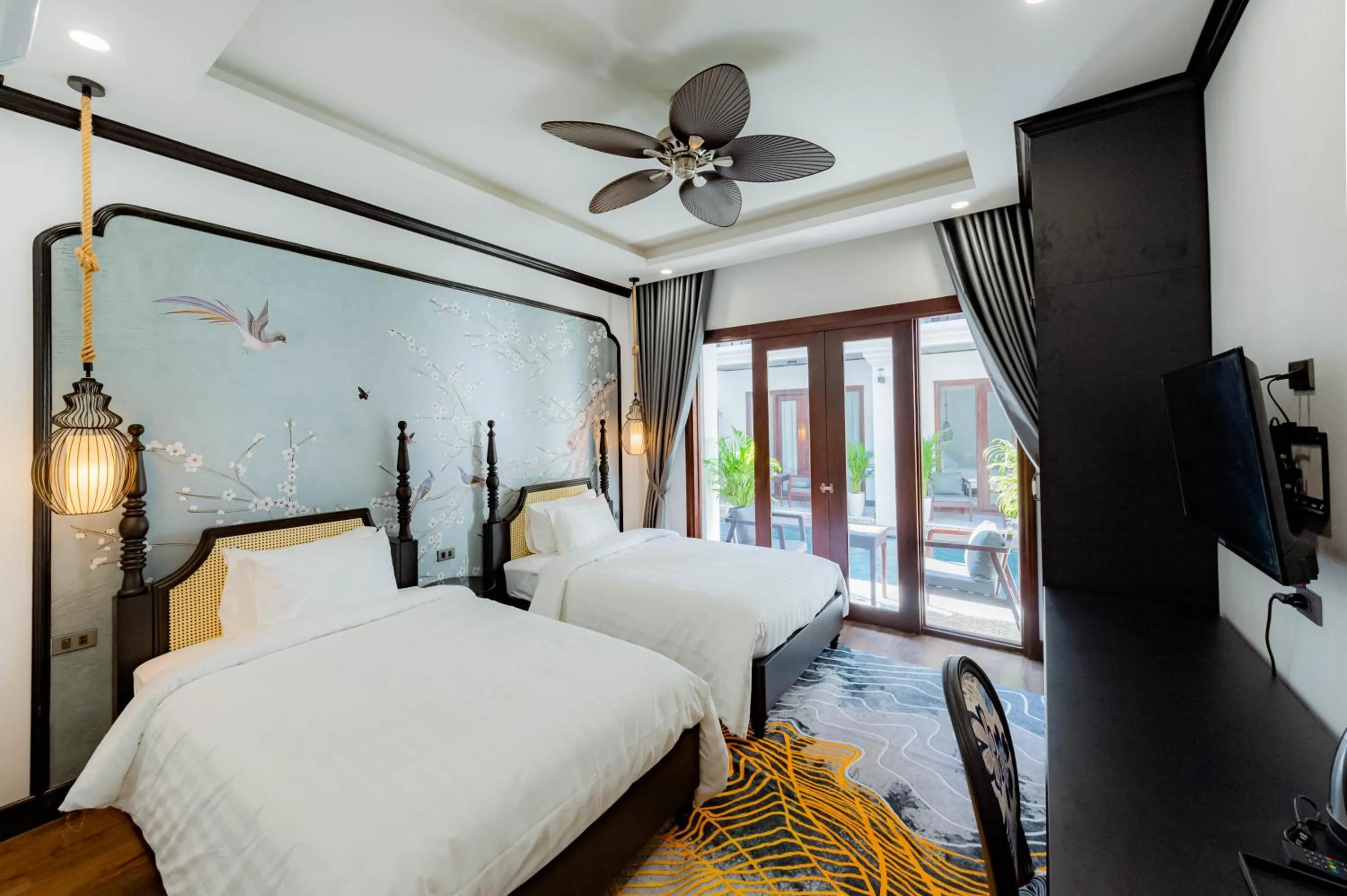 Bed in Cozy An Boutique Hotel Luangprabang