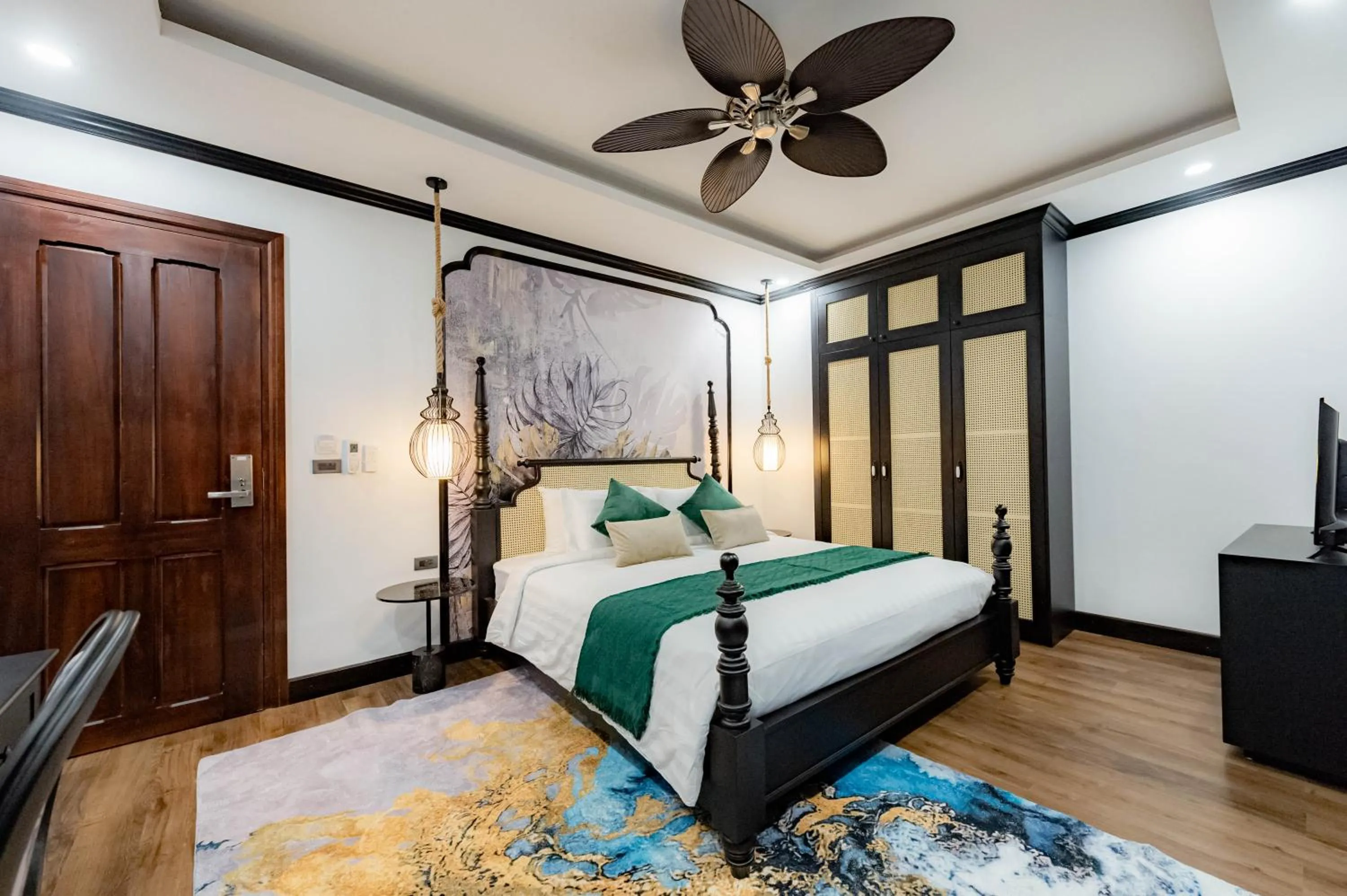 Photo of the whole room, Bed in Cozy An Boutique Hotel Luangprabang