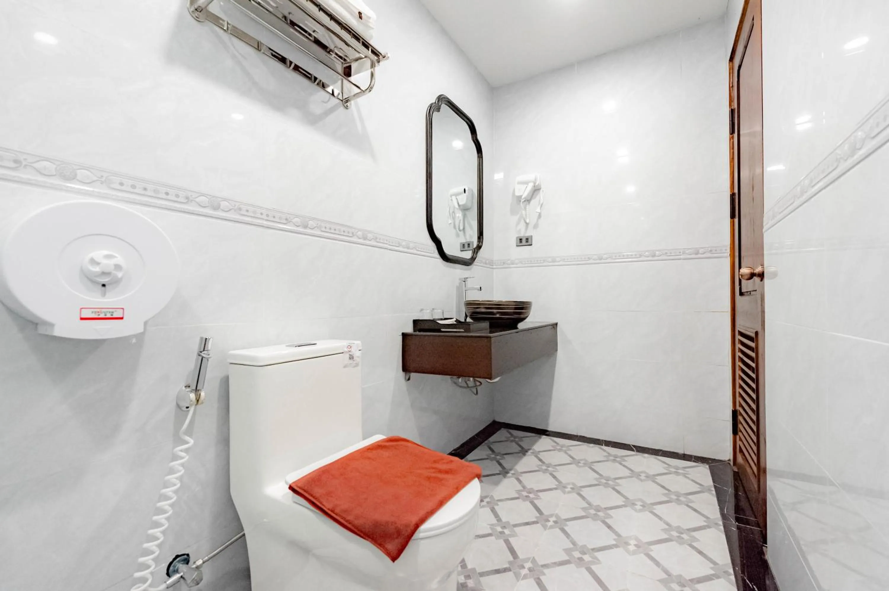 Bathroom in Cozy An Boutique Hotel Luangprabang