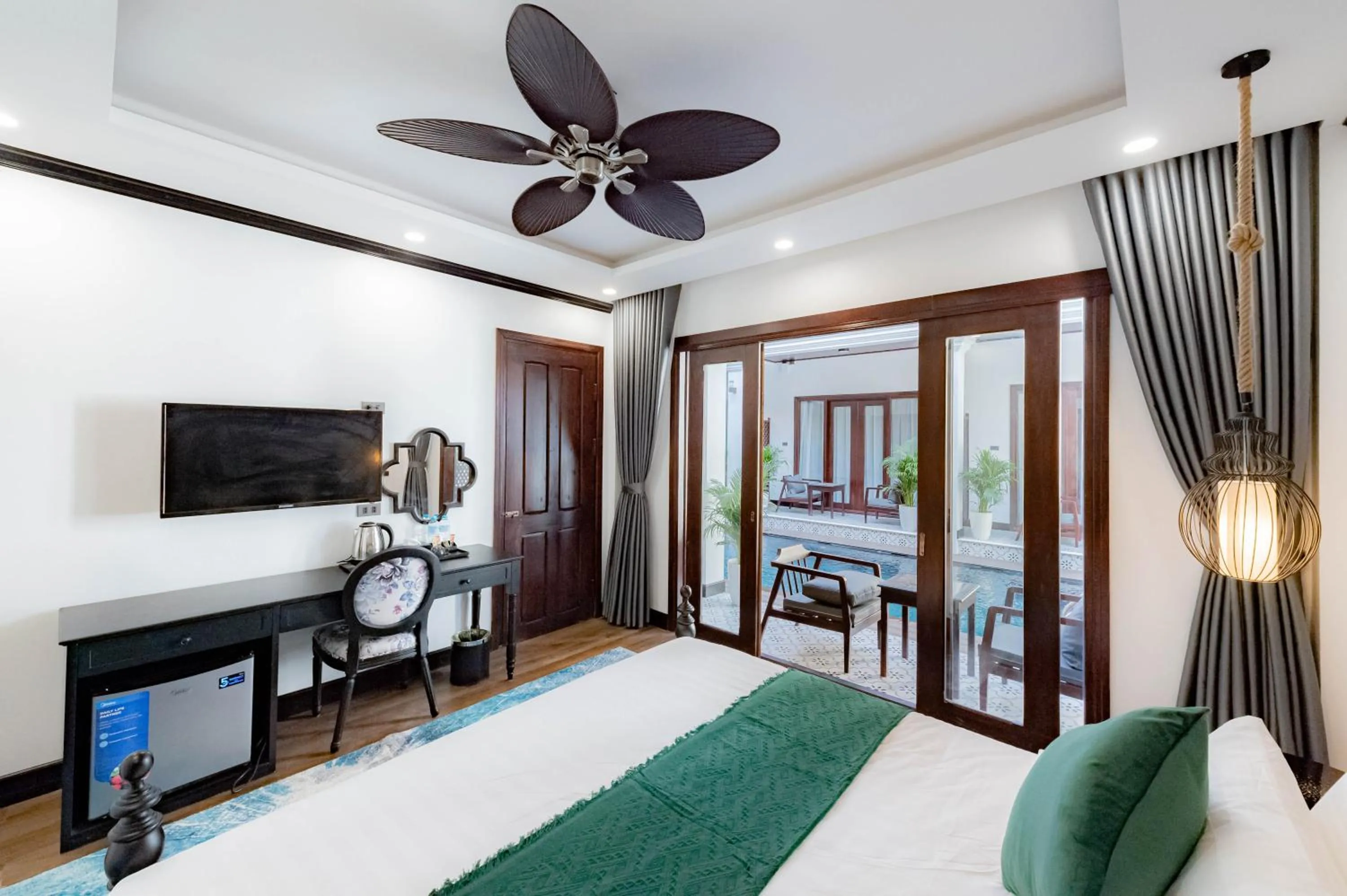 Photo of the whole room, Bed in Cozy An Boutique Hotel Luangprabang